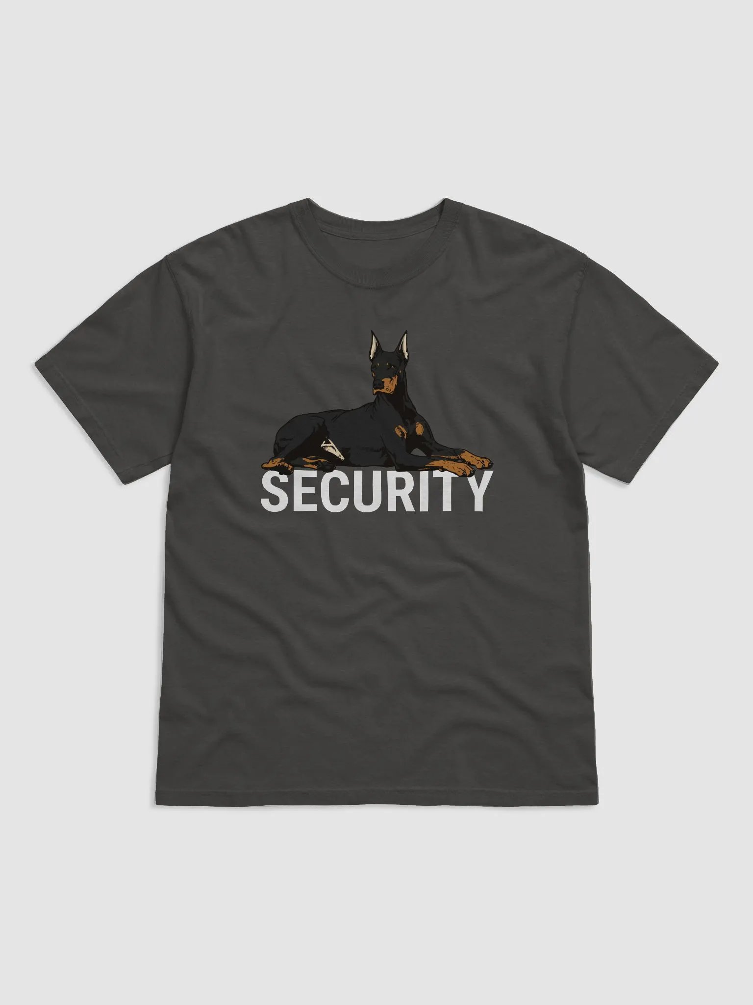 Security T-Shirt of a Doberman | Funny T-Shirt for Doberman Paw-rents product image (1)