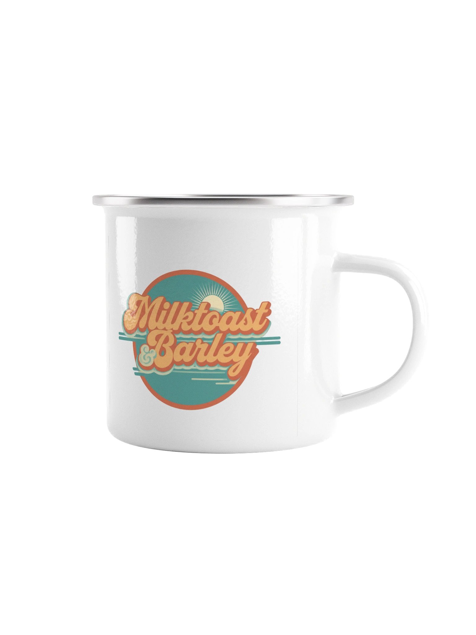 M&B Crest Enamel Mug product image (1)