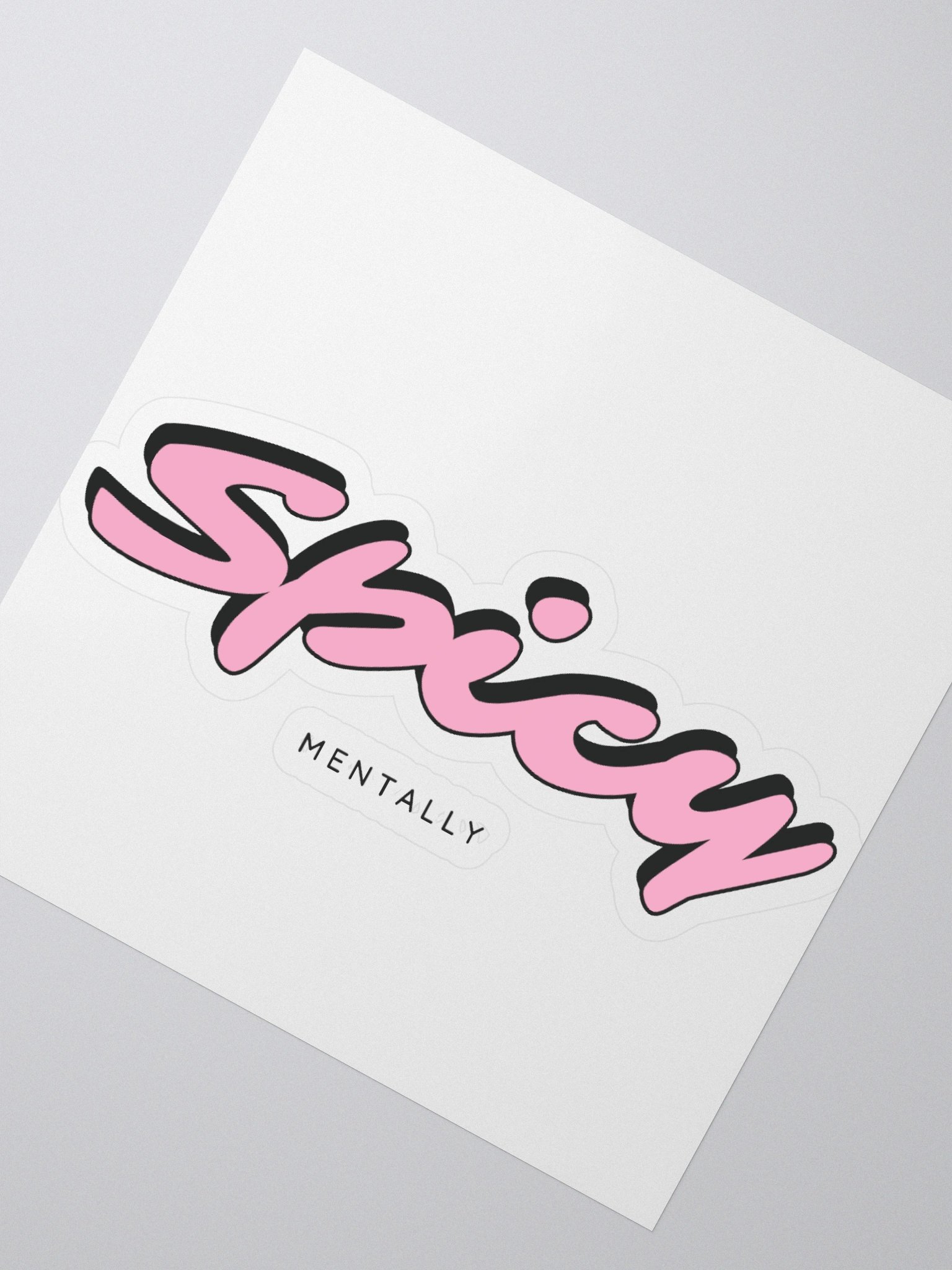 Spicy....mentally sticker product image (2)