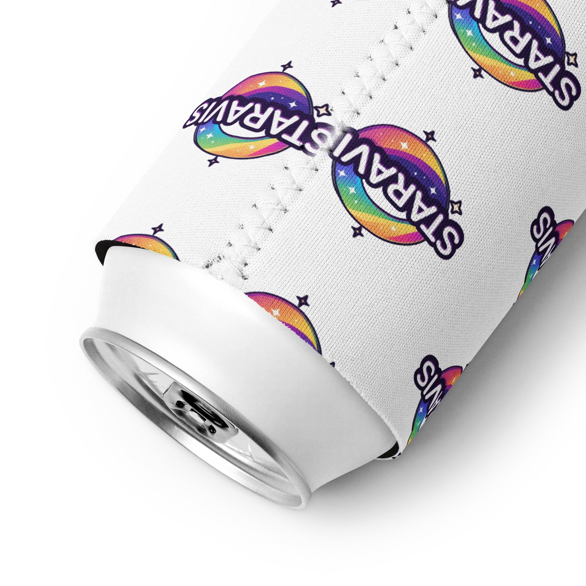 Rainbow Star Can Cooler product image (9)