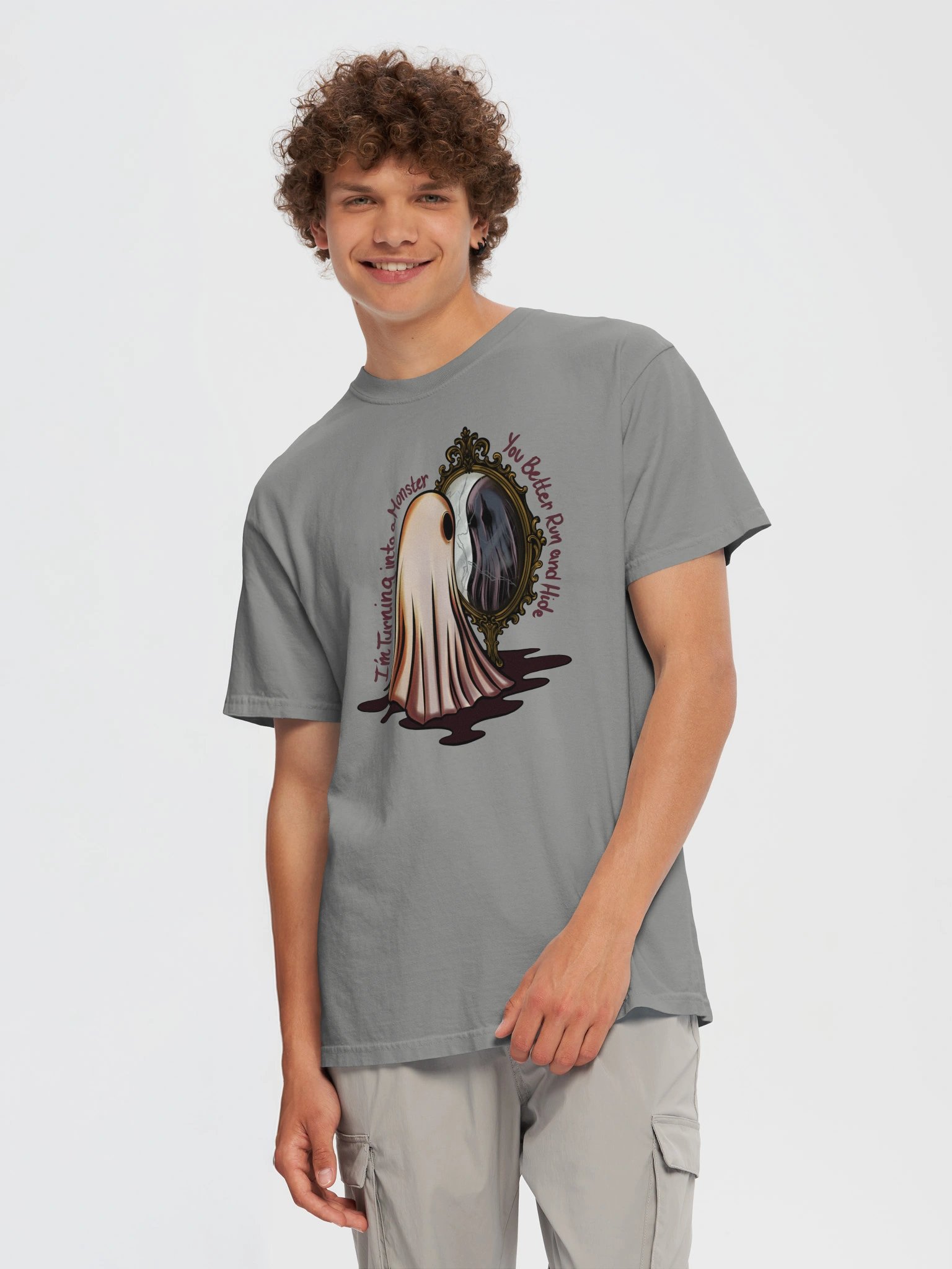 "Monster" Spooky Comfort Colors T-Shirt product image (9)