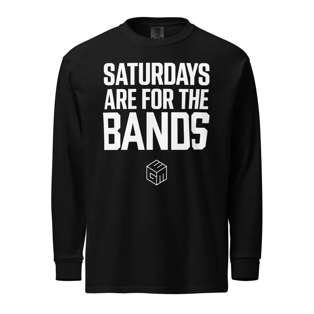 SATURDAYS White Logo Long Sleeve product image (1)