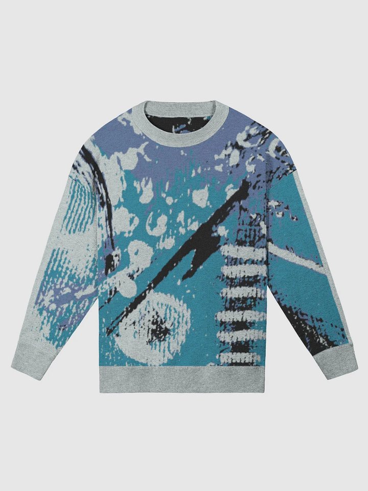 original artwork on knitted jumper product image (1)
