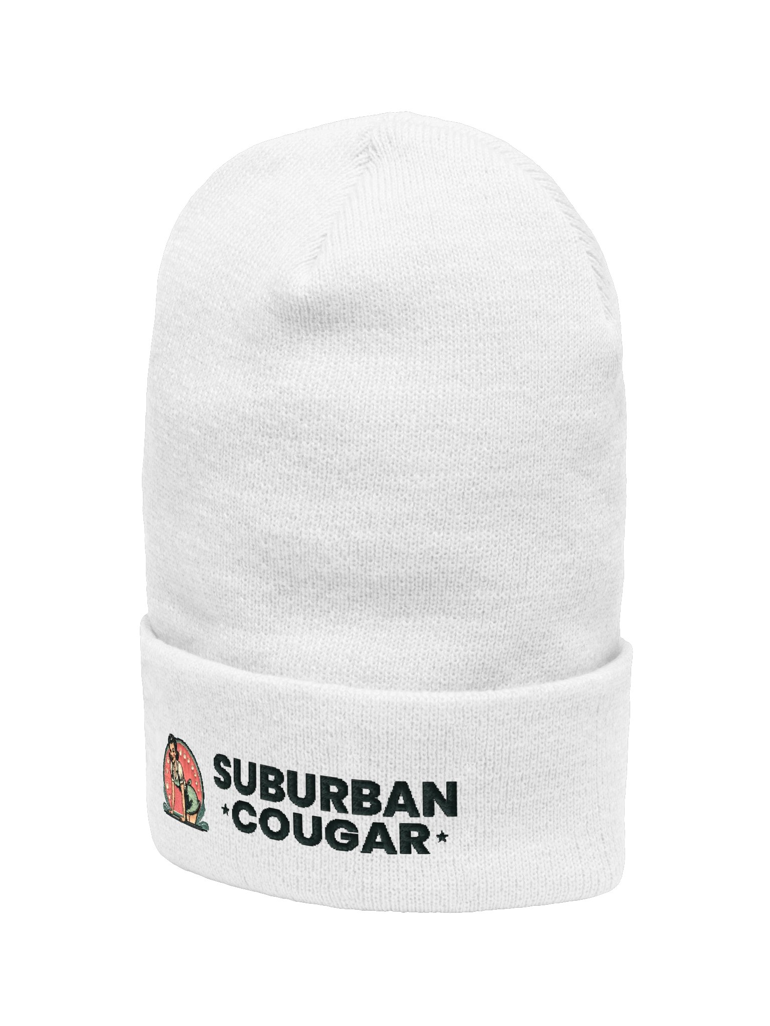 Suburban Cougar Embroidered Beanie product image (6)
