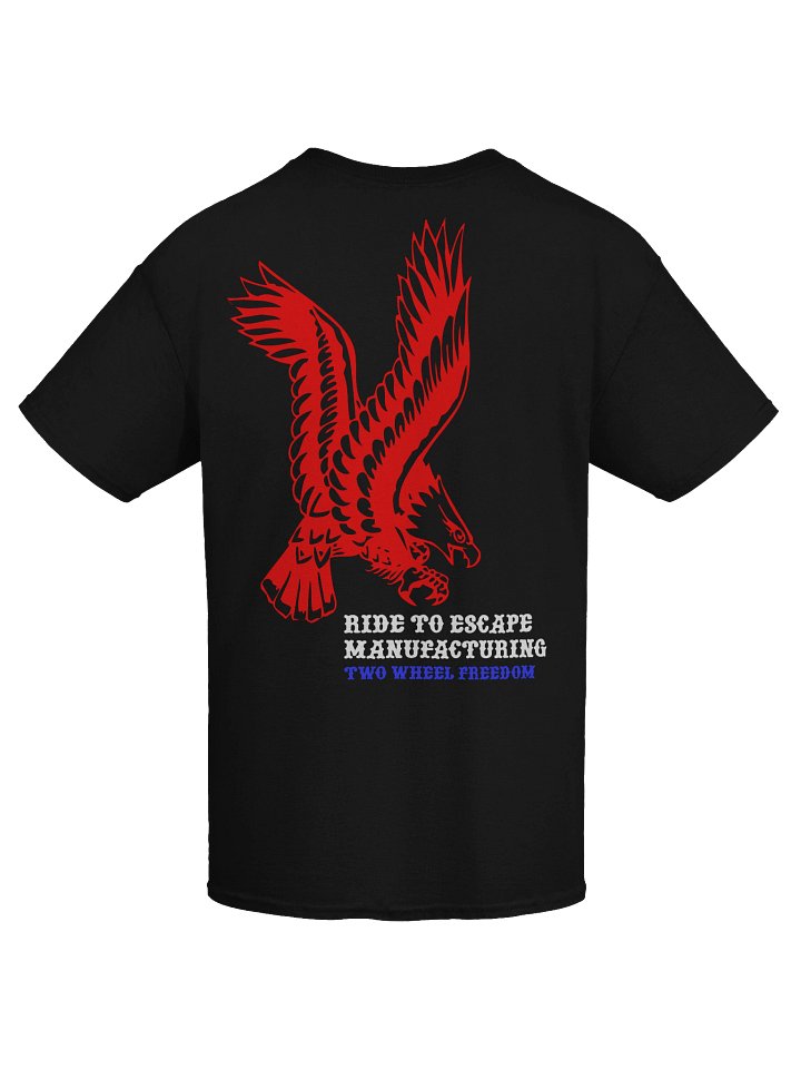 TWO WHEEL FREEDOM RED/WHITE/BLUE TEE product image (1)