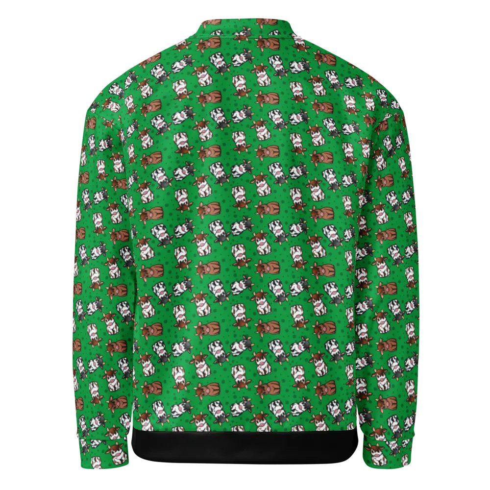 Ditsy Cows Bomber Jacket product image (2)