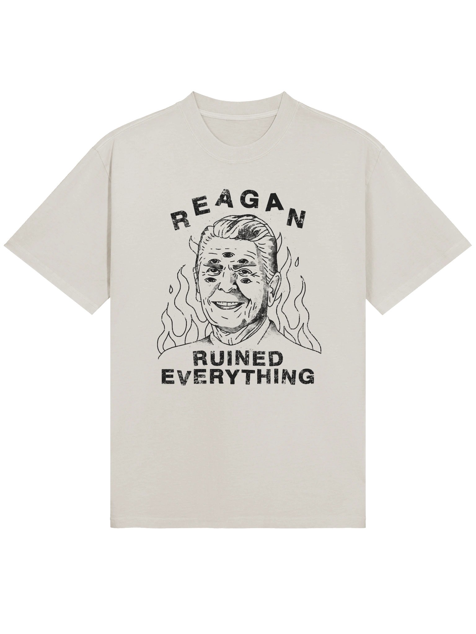 Reagan Ruined Everything! Graphic T-shirt product image (1)