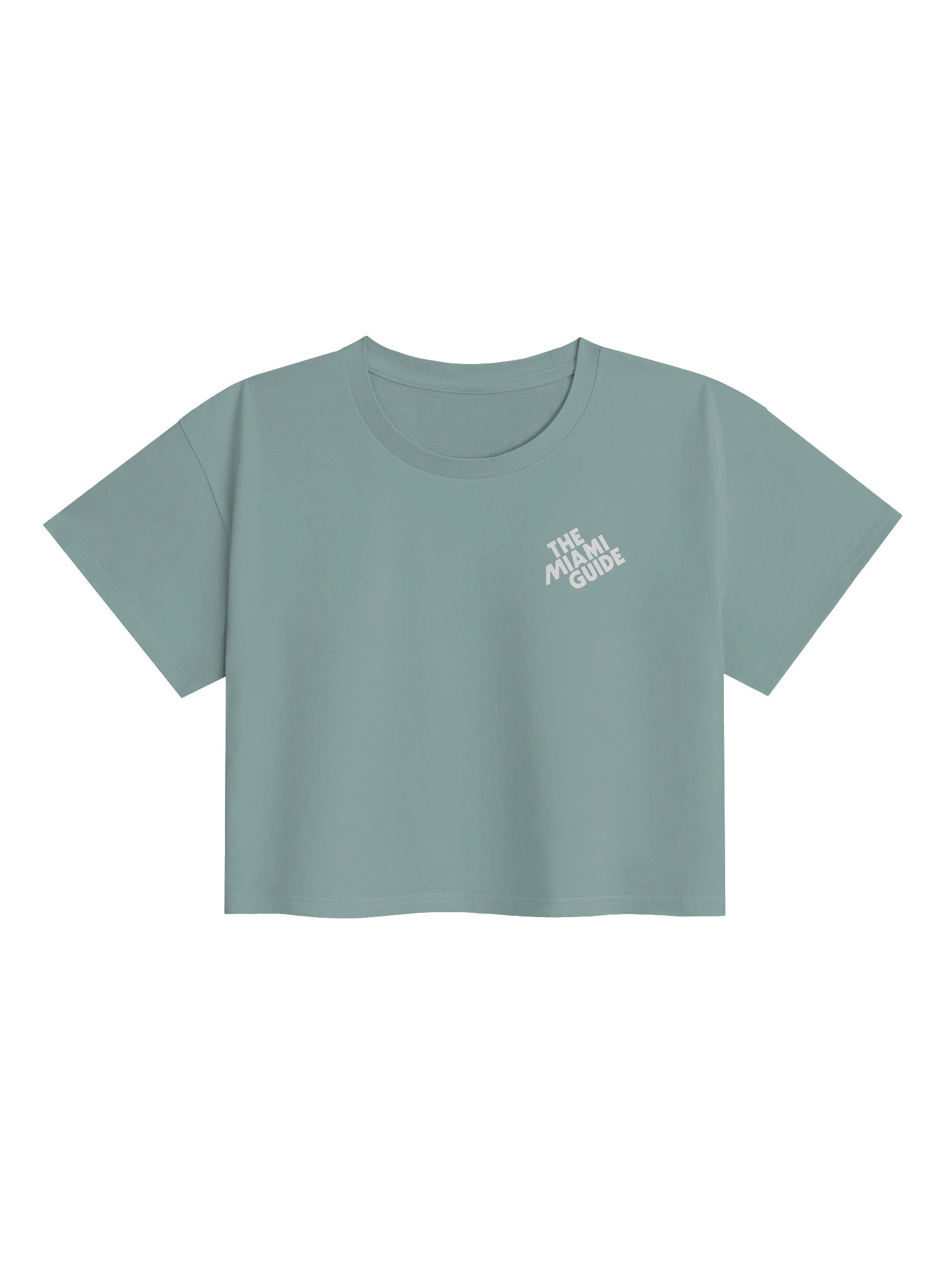 The Miami Guide "Feel The Vibe" Women's Crop Top product image (3)