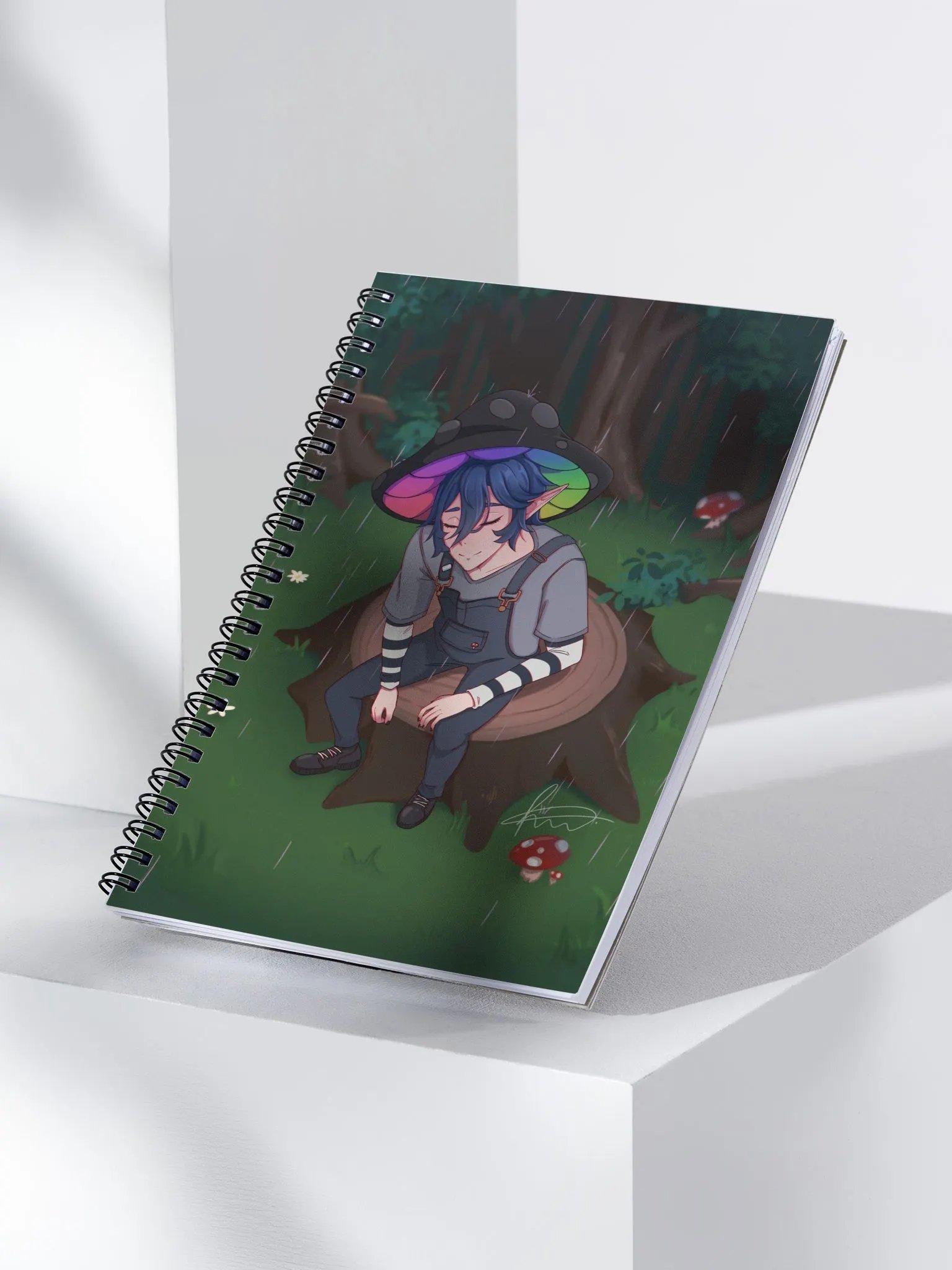 Rainbow Hat Notebook product image (3)