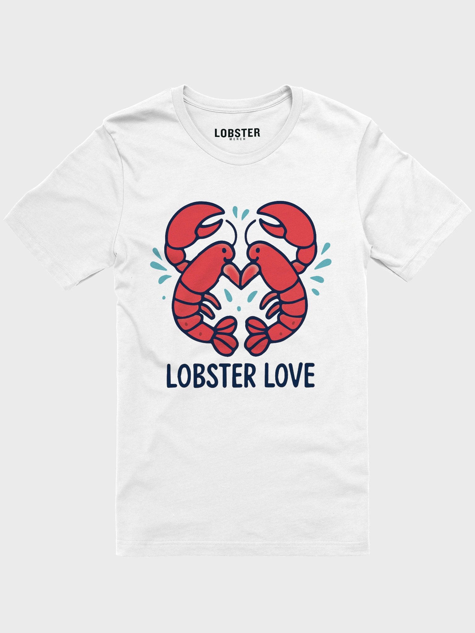 Lobster Love T-Shirt – Cute Lobster Couple Tee product image (2)