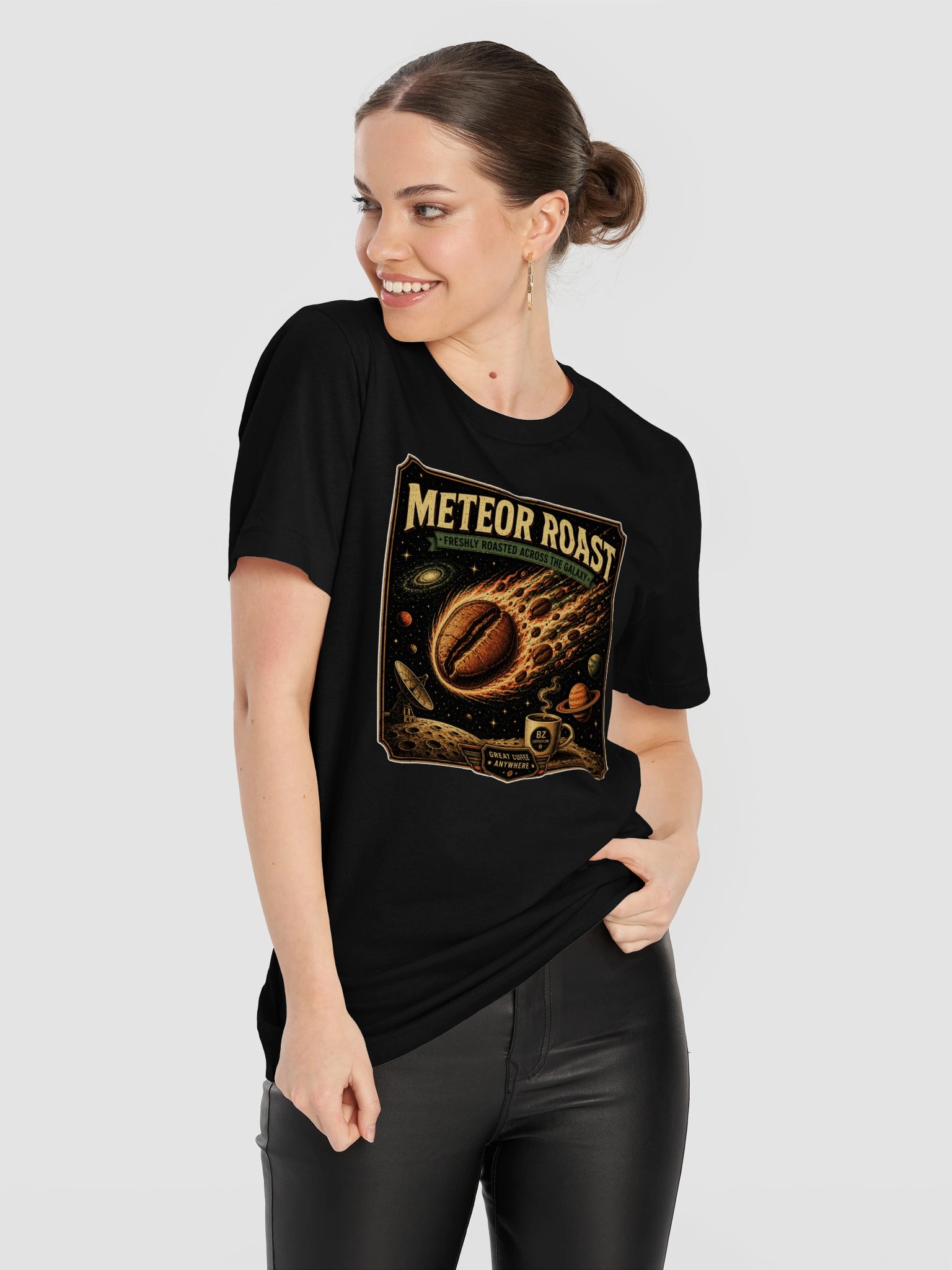 Meteor Roast – Freshly Roasted Across the Galaxy | Women’s T-Shirt product image (93)