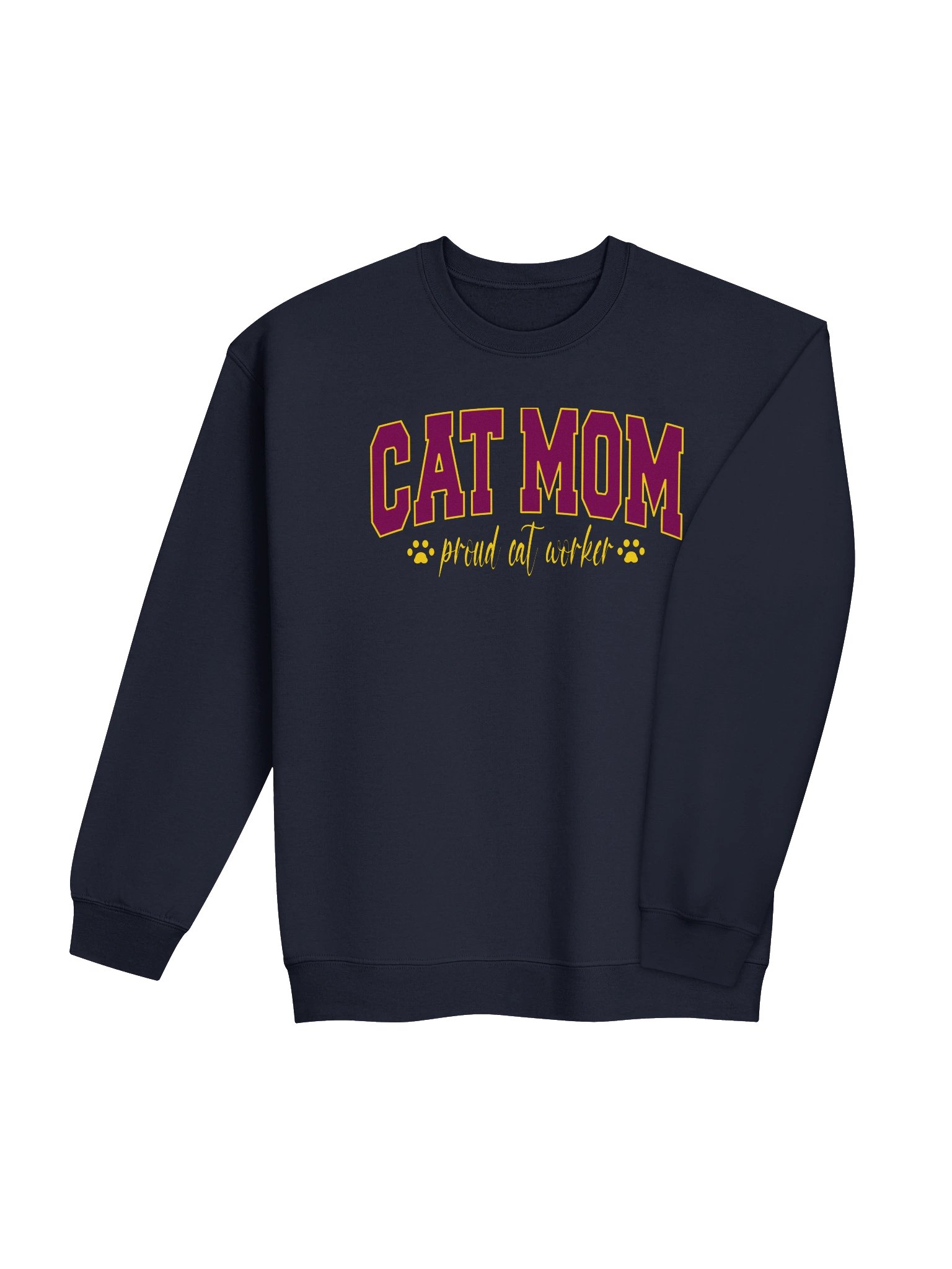 Cat Mom (proud cat worker) - Unisex Adult Sweatshirt product image (15)