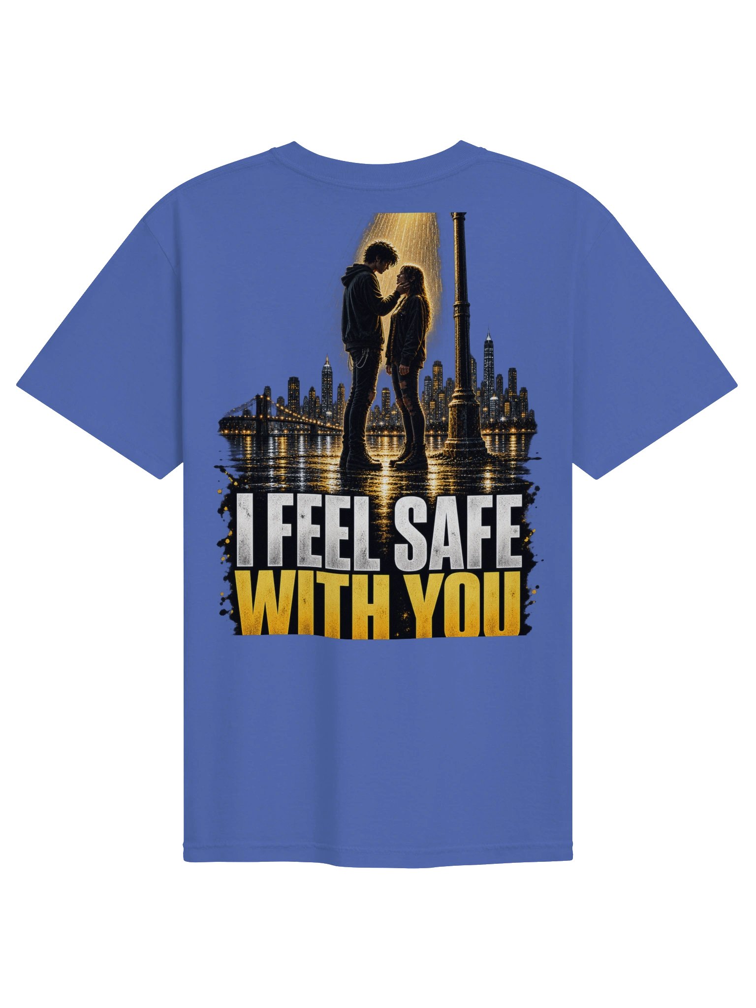 I Feel Safe With You—Hyper Sync Beats Premium Graphic Hoodie product image (127)