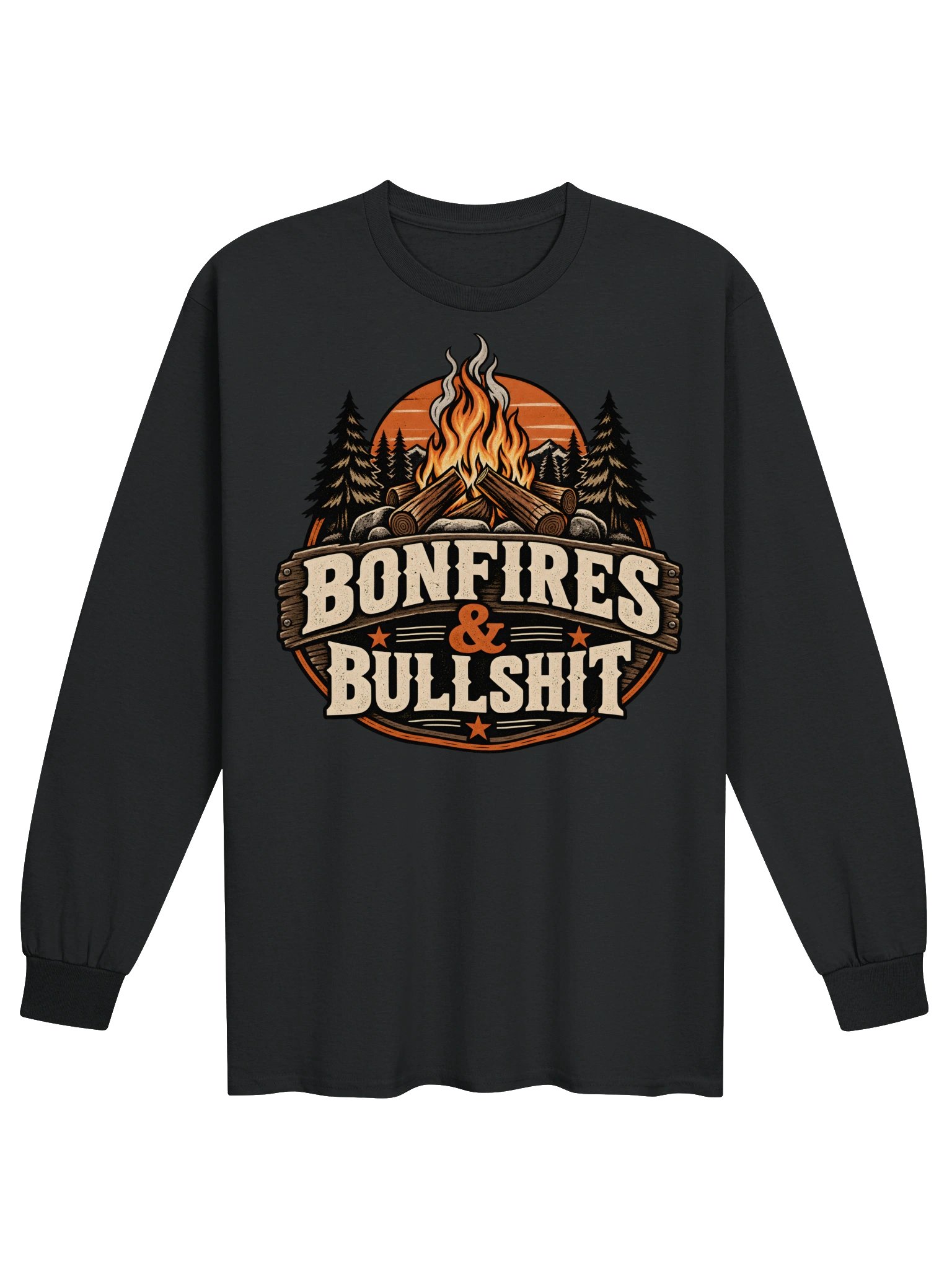 Bonfires and Bullshit Long Sleeve product image (1)