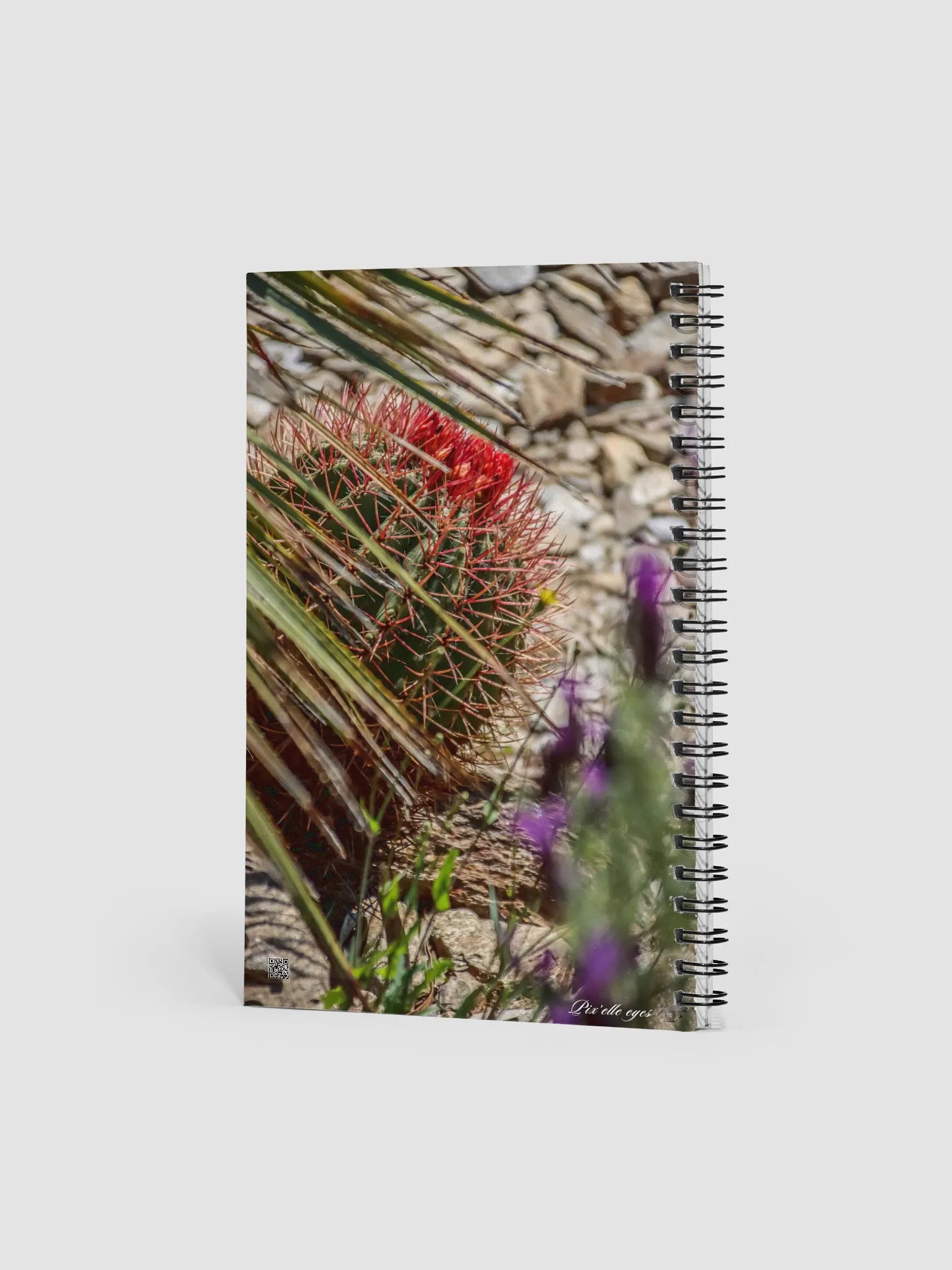📘 Notebook Collection PURE – Jardin du Rayol – Cactus feu product image (2)