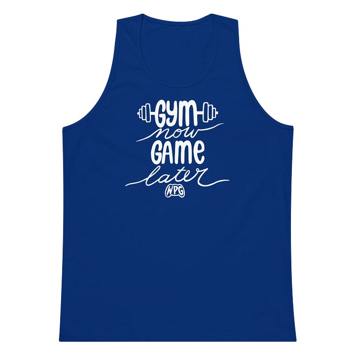 Gym Now, Game Later Tank Top product image (1)