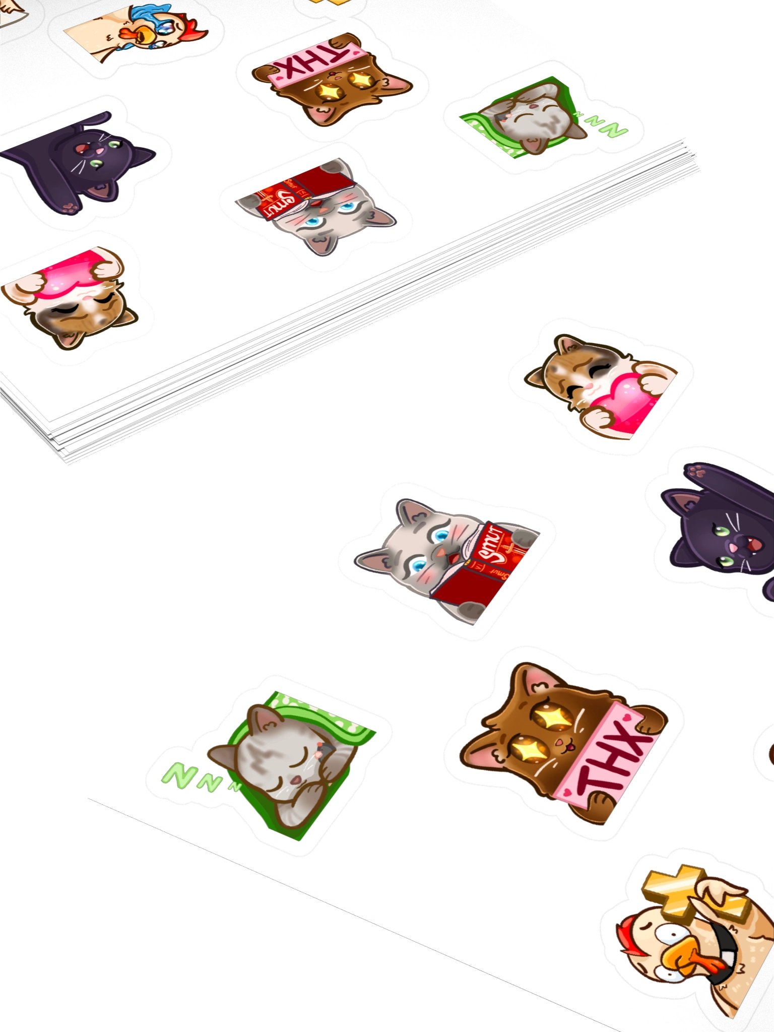 Cats and Cawks Stickers product image (4)