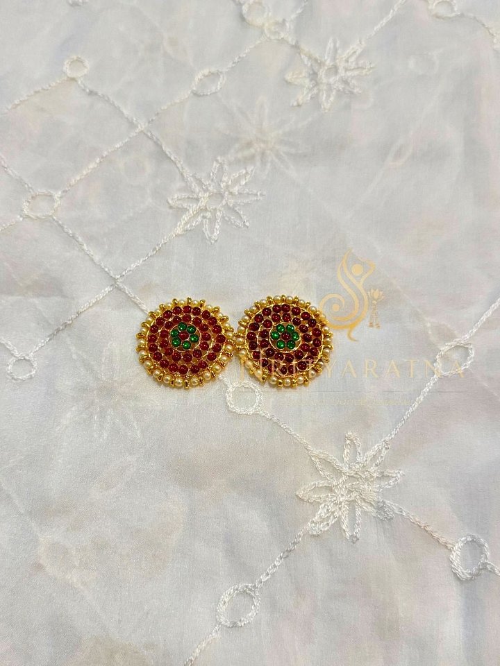 Kemp and Green Stone- Medium Size Studs product image (1)