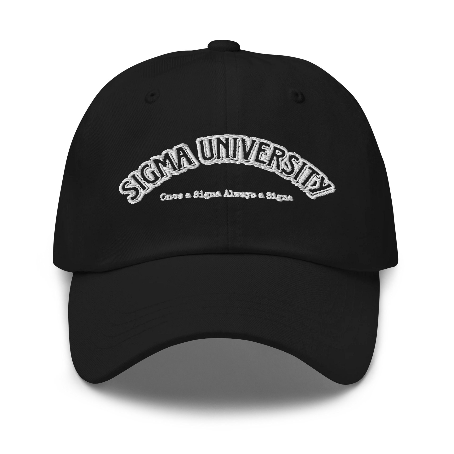 Sigma University Hat (White Text) product image (1)