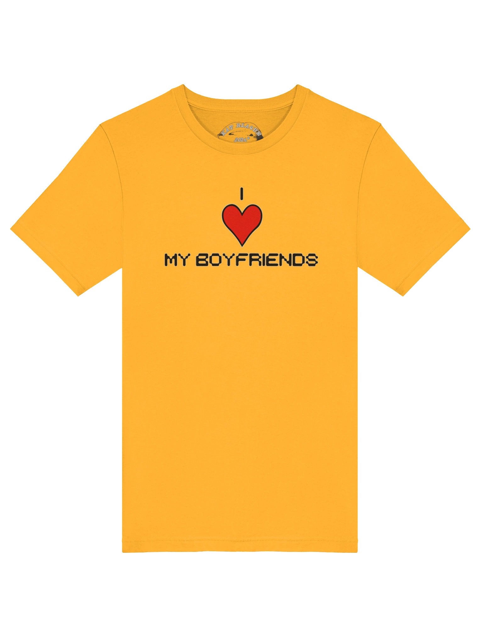I Love My Boyfriends Super Soft White Ink Tee product image (41)