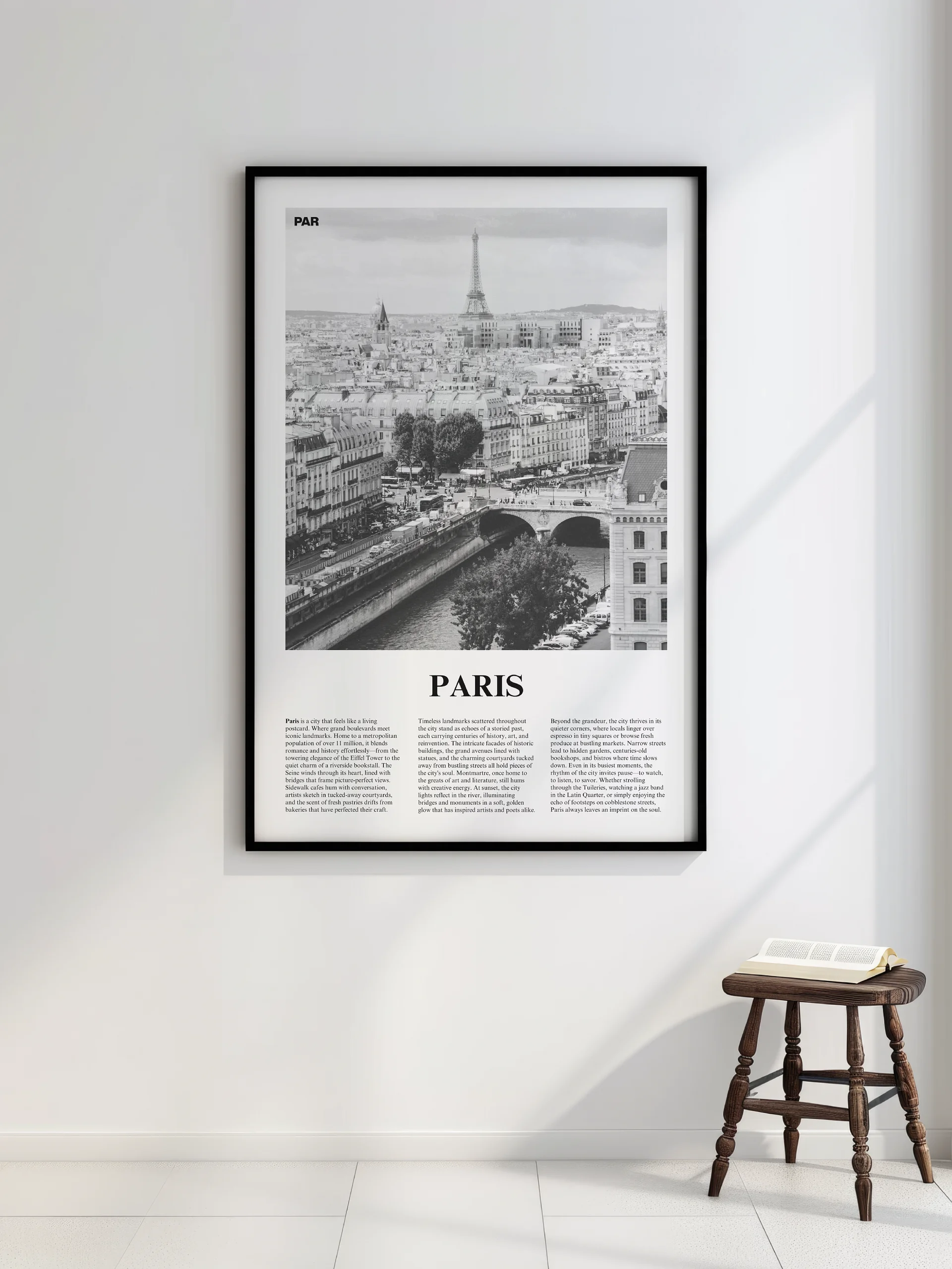 Paris 01 Newspaper Poster product image (2)