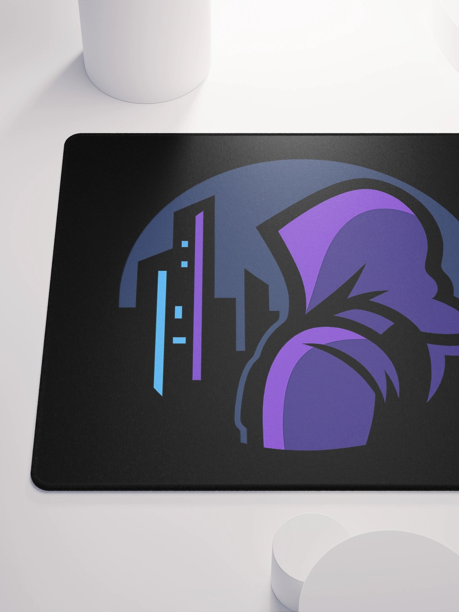 GhostStrats CyberPunk Theme Logo Mouse Pad product image (6)