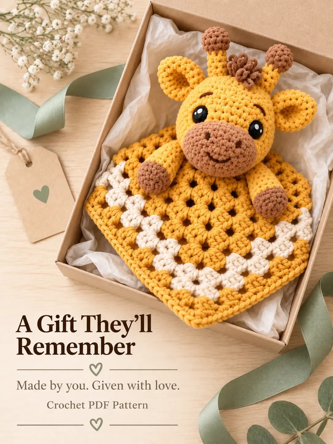 Giraffe Lovey Crochet Pattern product image (5)