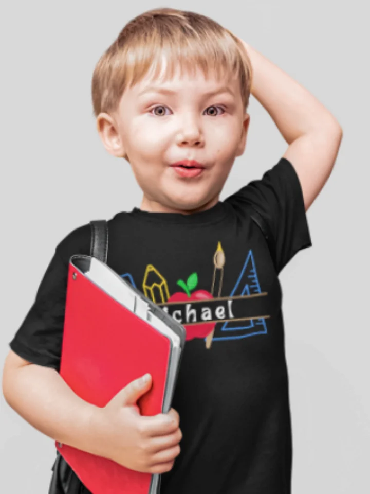 Personalized Back-to-School Kids Shirt product image (1)