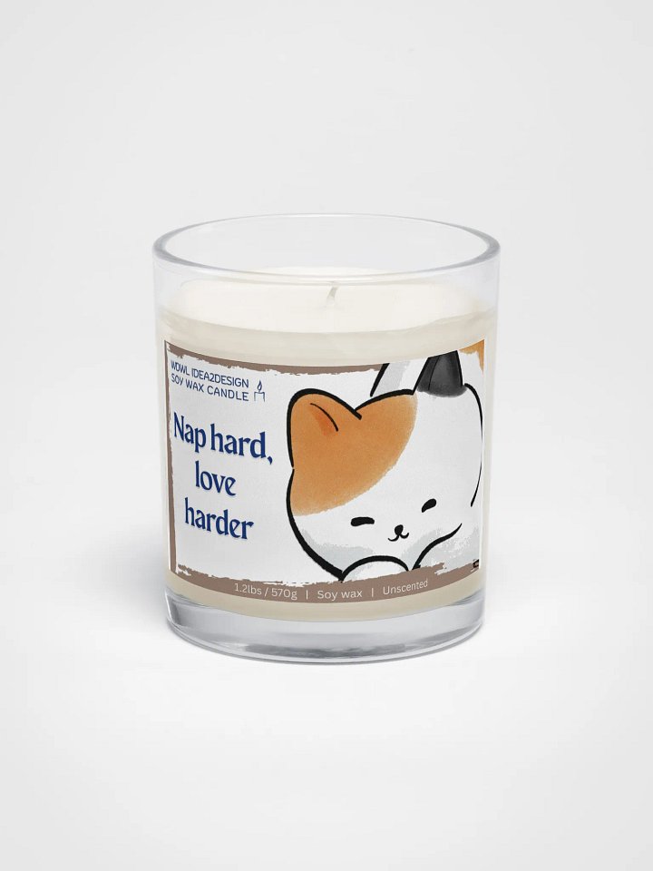 Calico Cat Lover Best Gift, Large Capacity, Great Value & Eco-Friendly Candle – 1.2 lbs of Pure Serenity product image (1)