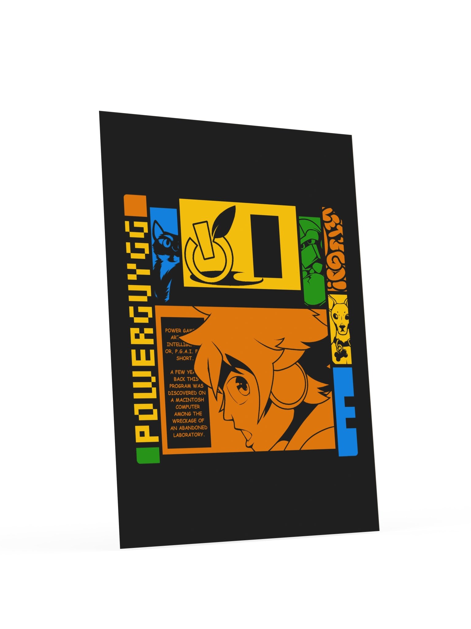 PowerGuyGG Floppy Disk Print product image (4)