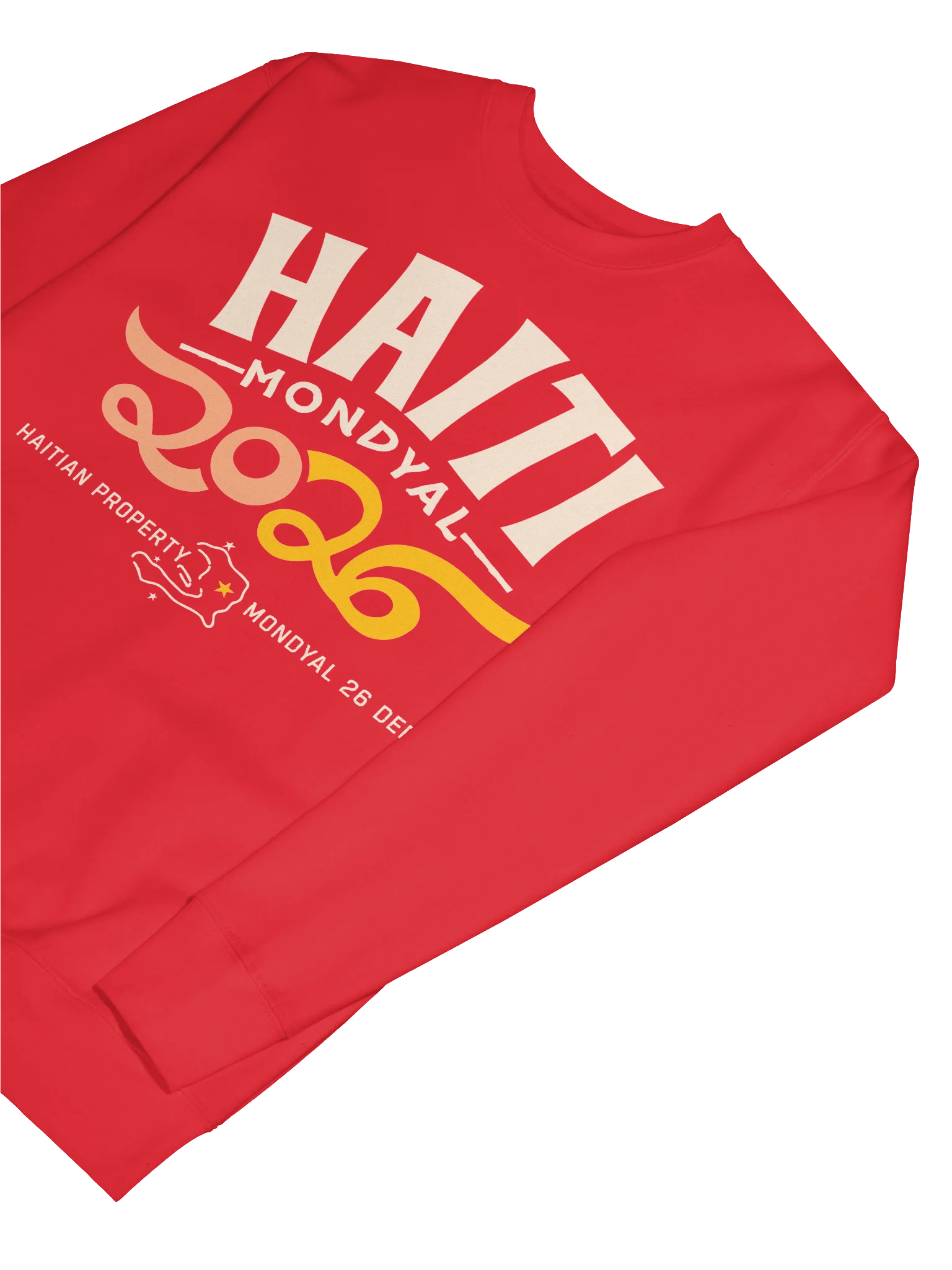 Haiti Mondyal 2026 Premium Sweatshirt product image (7)