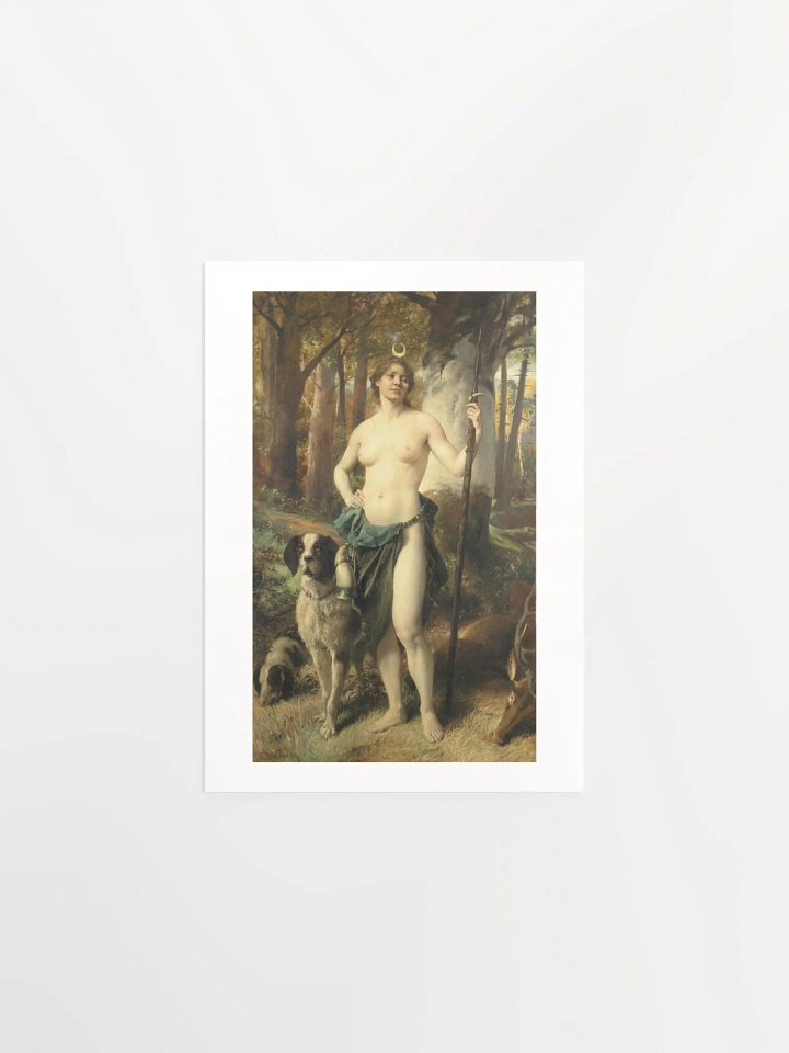 ''Diana on the Hunt'' by Ferdinand Wagner Jr. Poster product image (1)