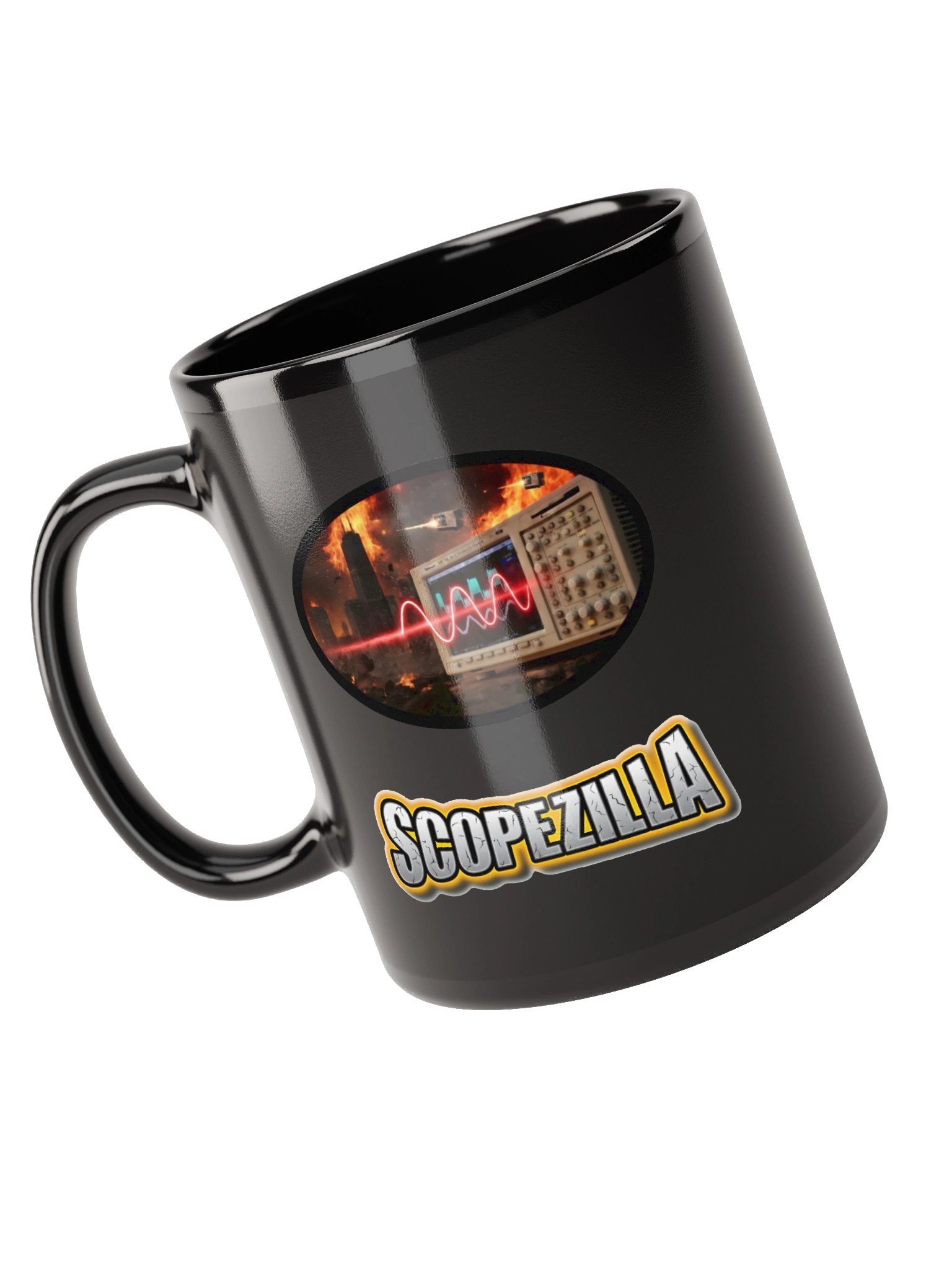 Scopezilla Black Coffee Mug product image (4)