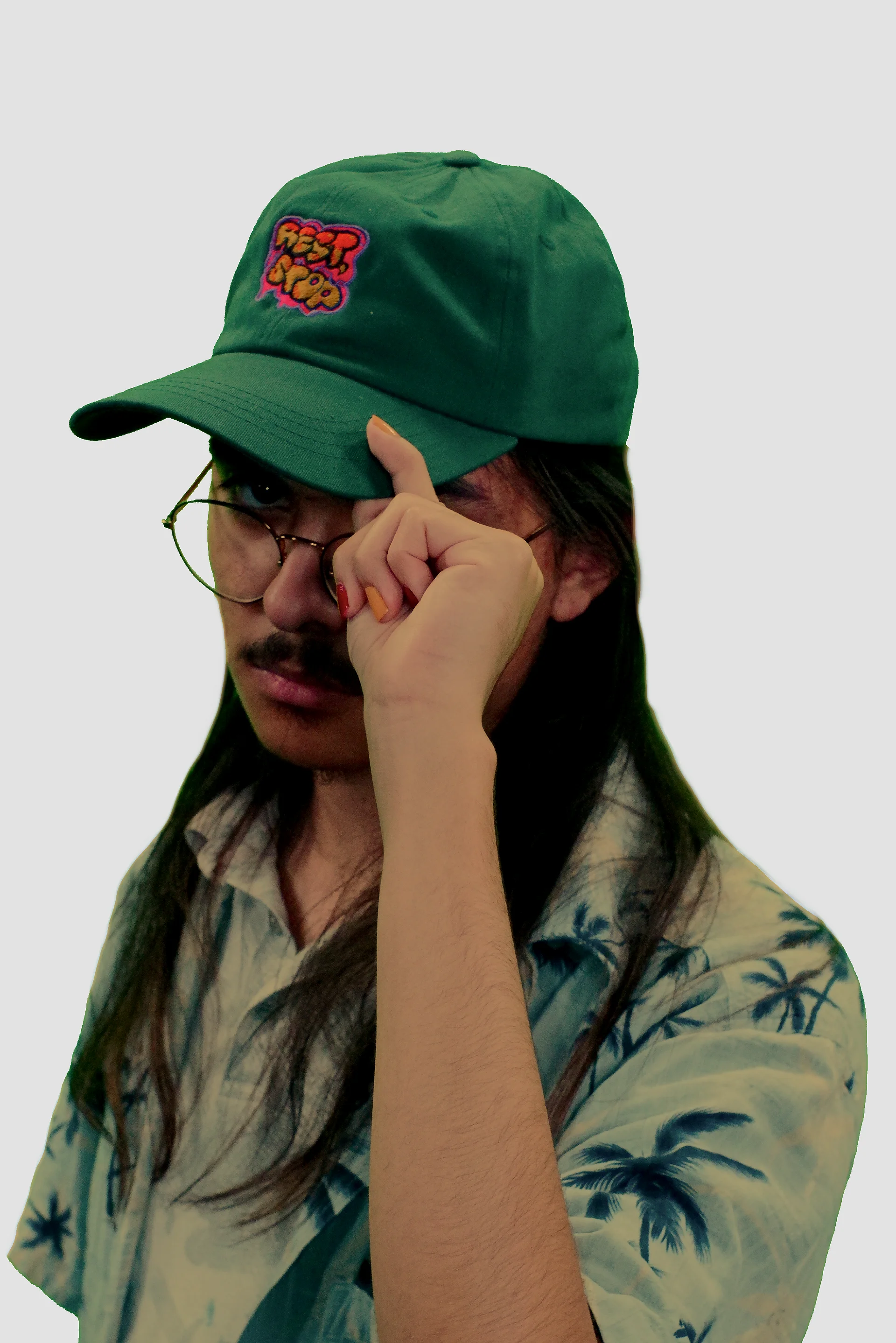 REST STOP 01: EMBROIDERED CAP product image (7)