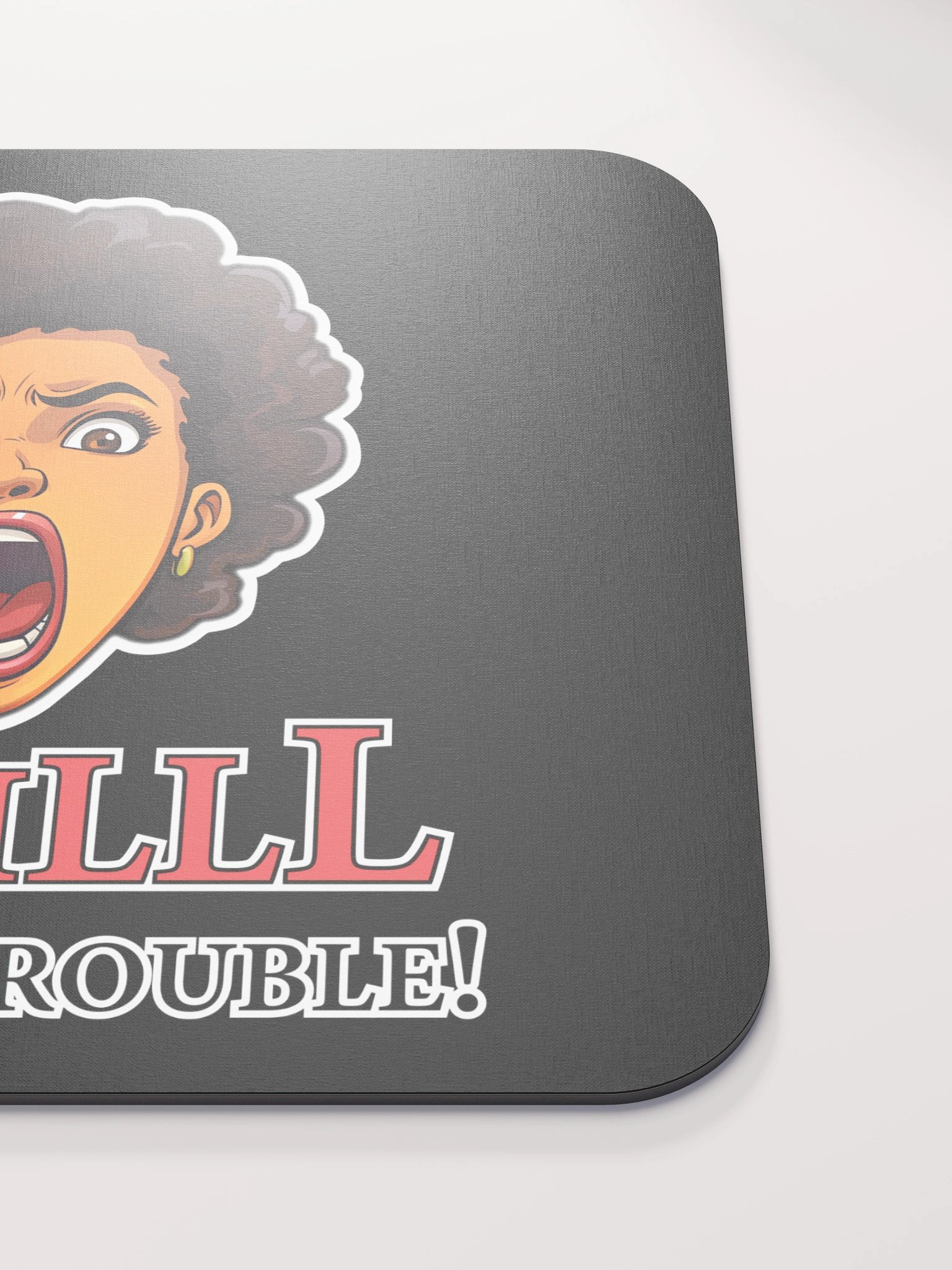 DeviLLL, You in Trouble! Blk Mouse Pad product image (5)