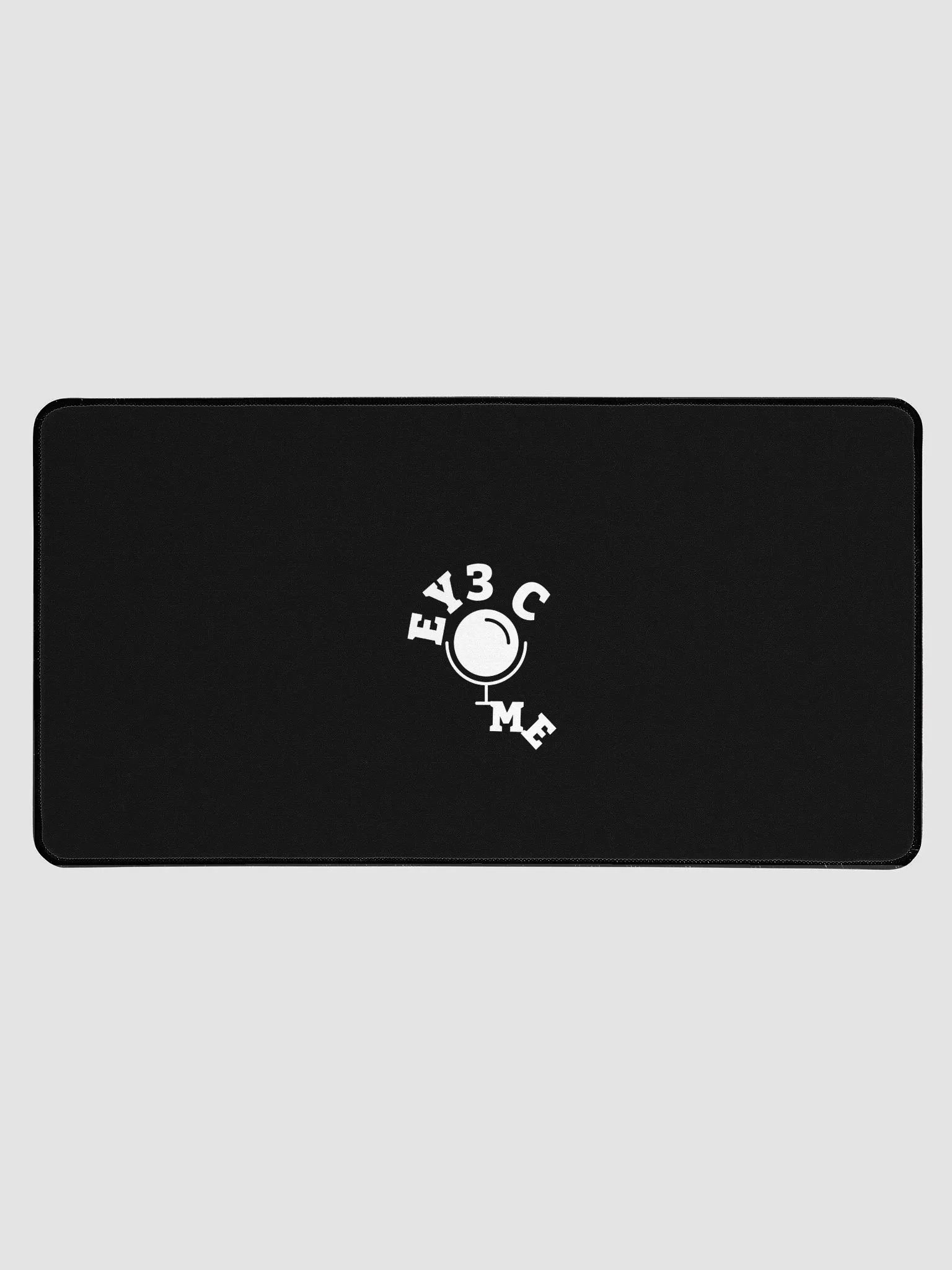 Ey3 C Me Black Print Desk Mat product image (1)
