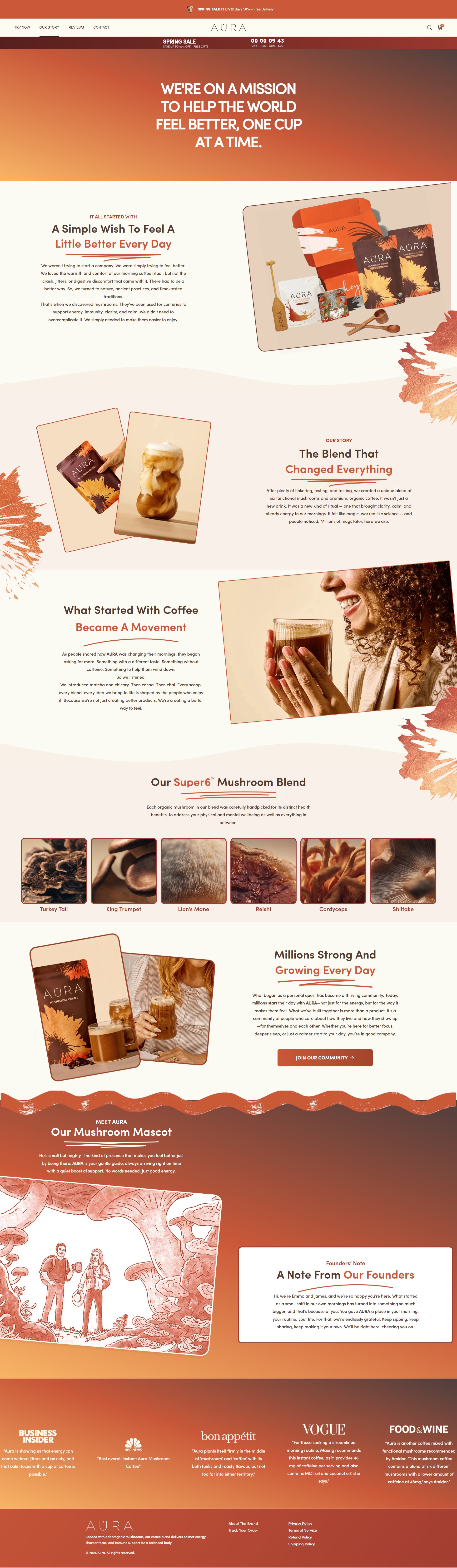 CRO Optimized Brand Story Page Template | GemPages product image (2)