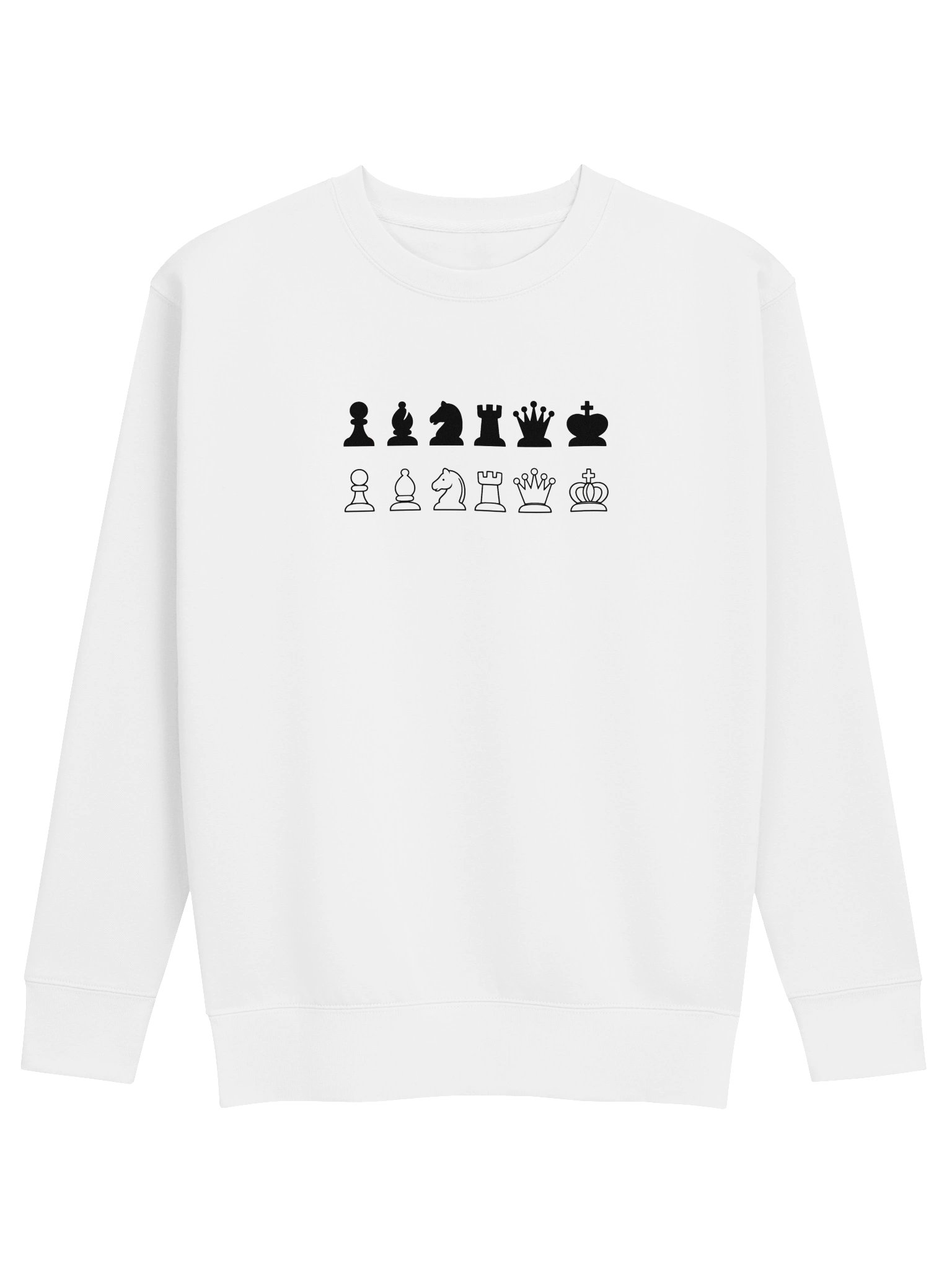 Chess Pieces Outline Sweatshirt product image (1)