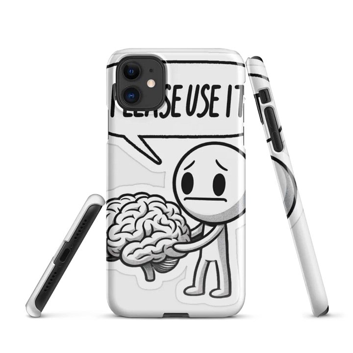Brainy Reminder Snap Case product image (2)