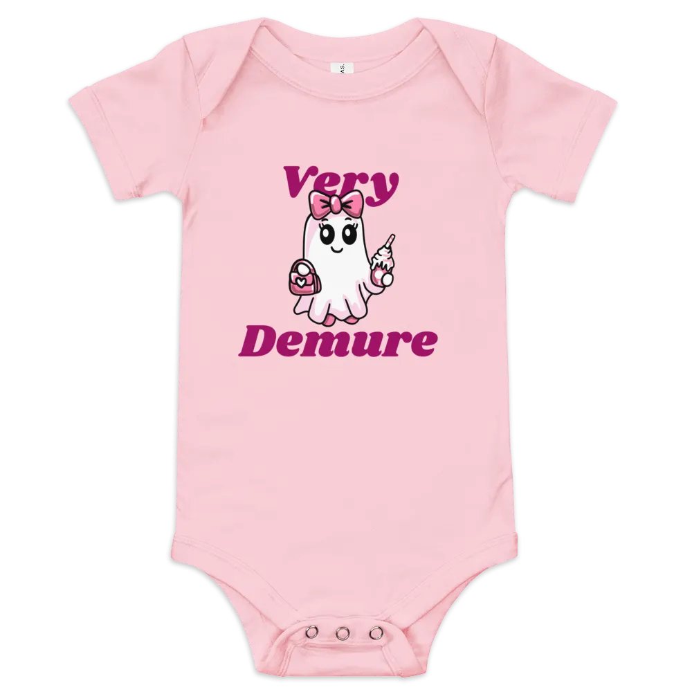 Very Demure Cute Ghost Baby One Piece product image (1)