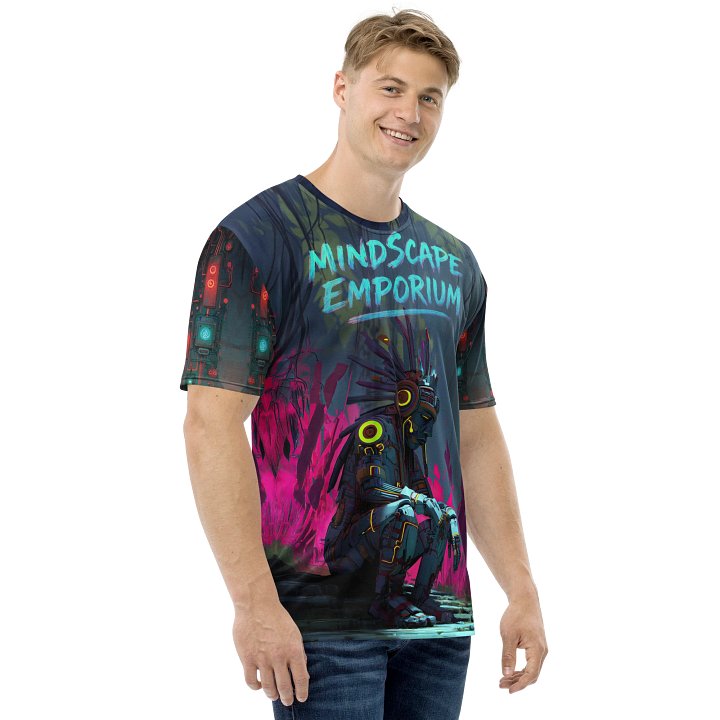 Digital Shaman – Mindscape Emporium Neon Graffiti Tee product image (1)