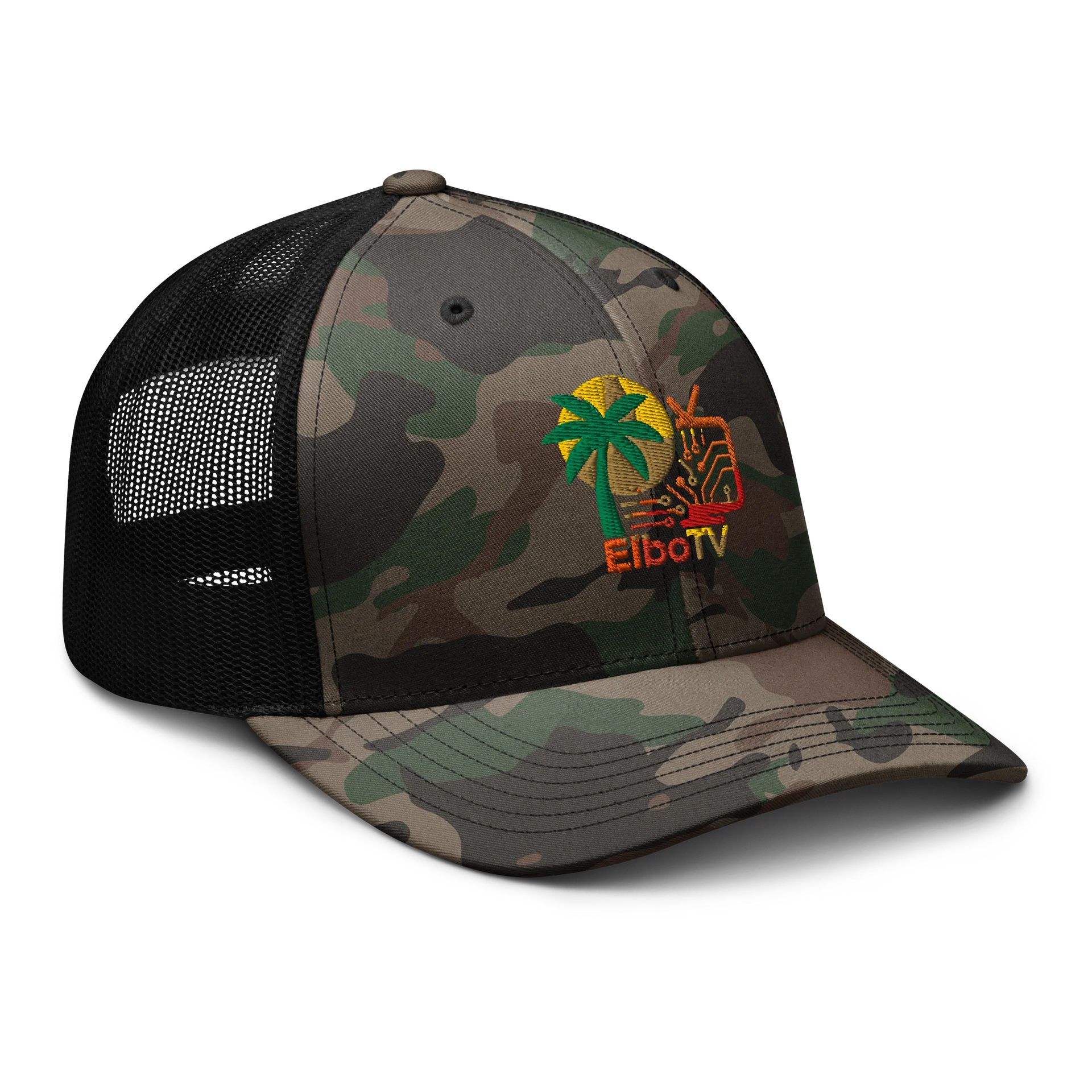 ElboTV Camo Trucker Hat product image (6)