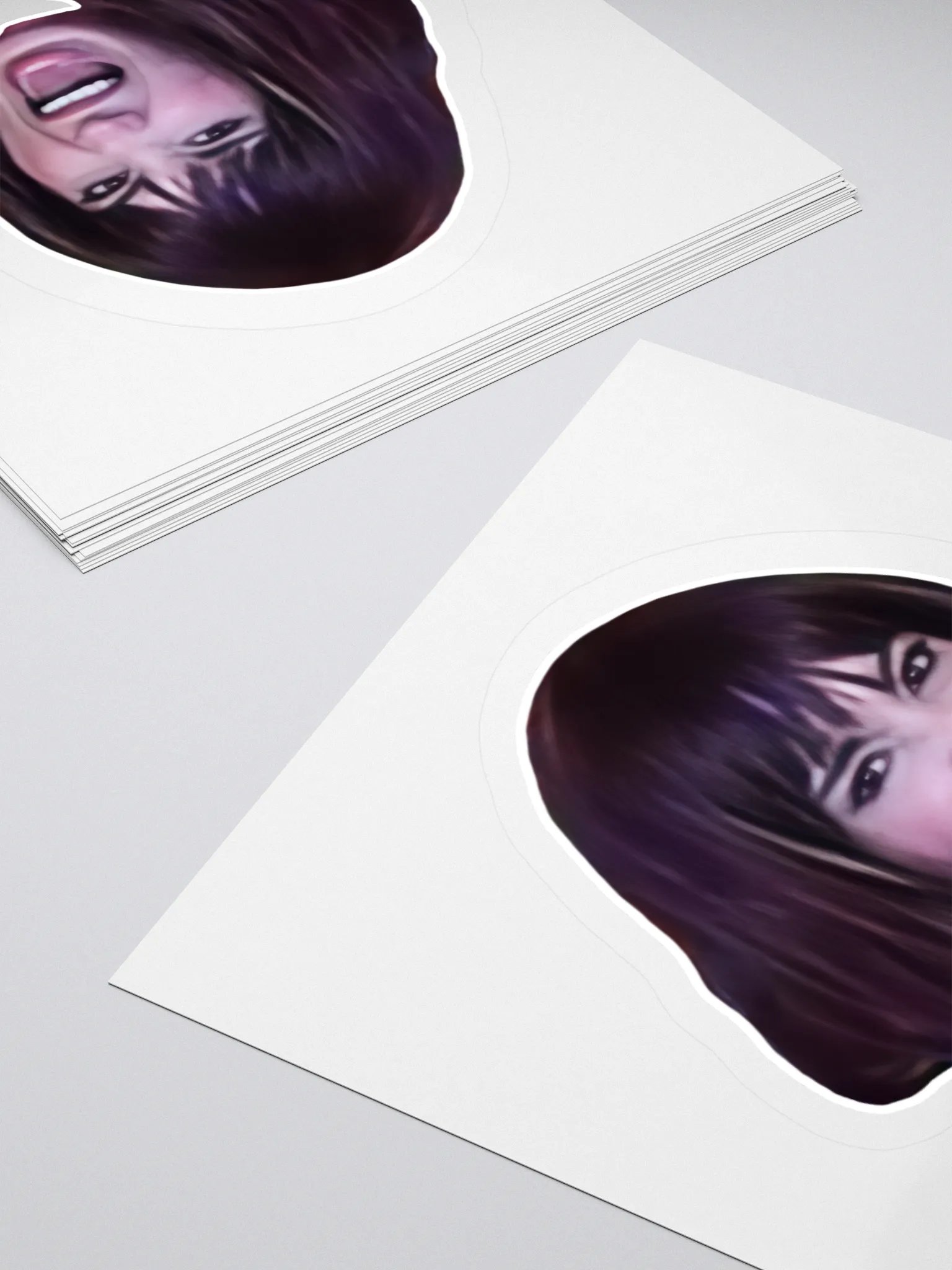 Sunfyre Screaming Face Sticker product image (7)