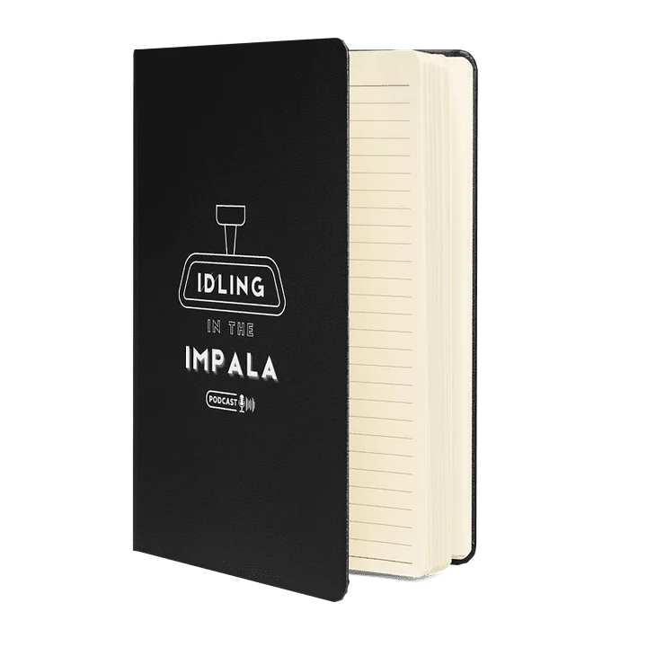 Idling in the Impala - Lined Notebook - Black product image (2)