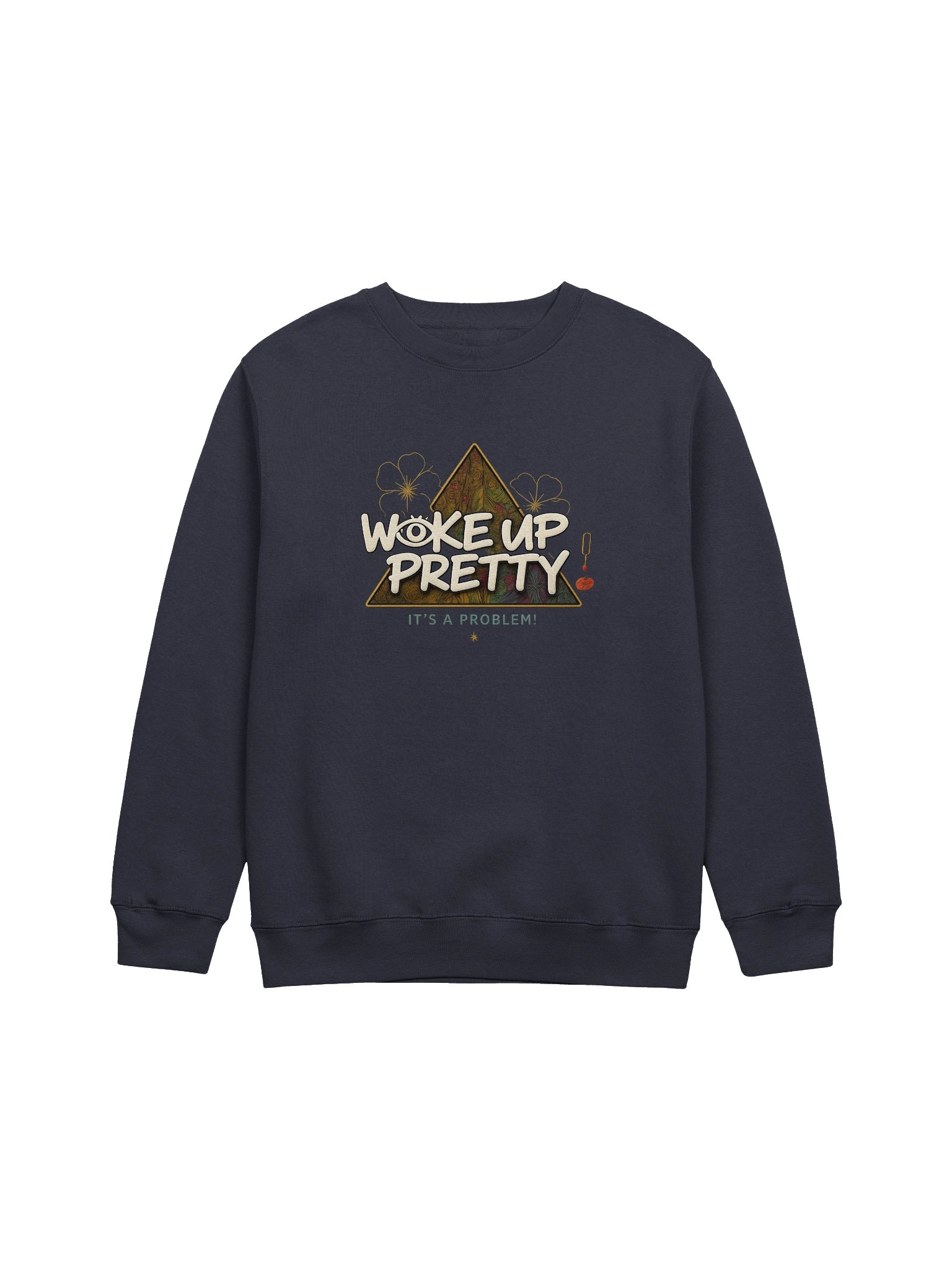“WOKE UP PRETTY” – Lane Seven Premium Unisex Crewneck product image (2)