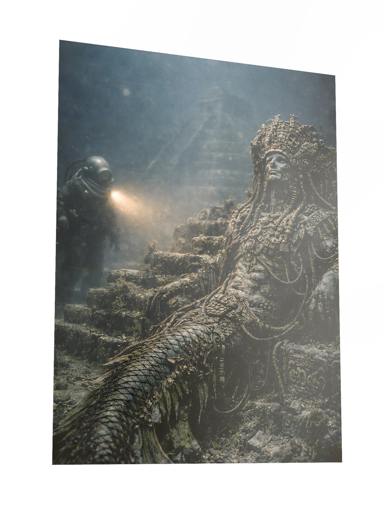 KING OF THE FLOODED TEMPLE — 18X24 MATTE POSTER product image (3)