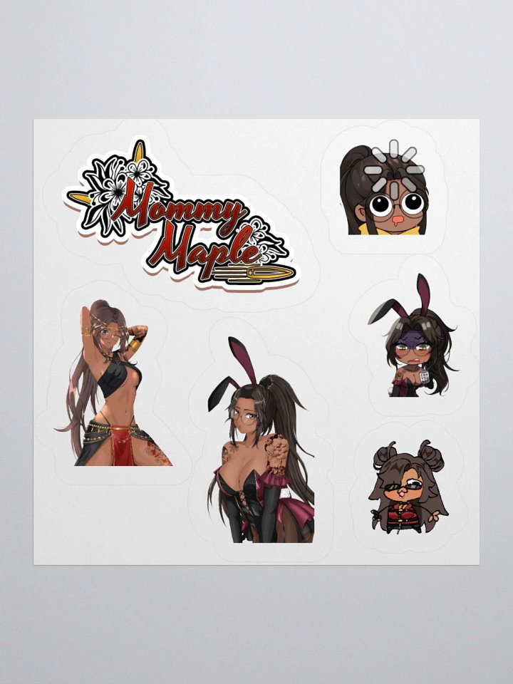 Mommy Maple Kiss Cut Sticker Set product image (2)