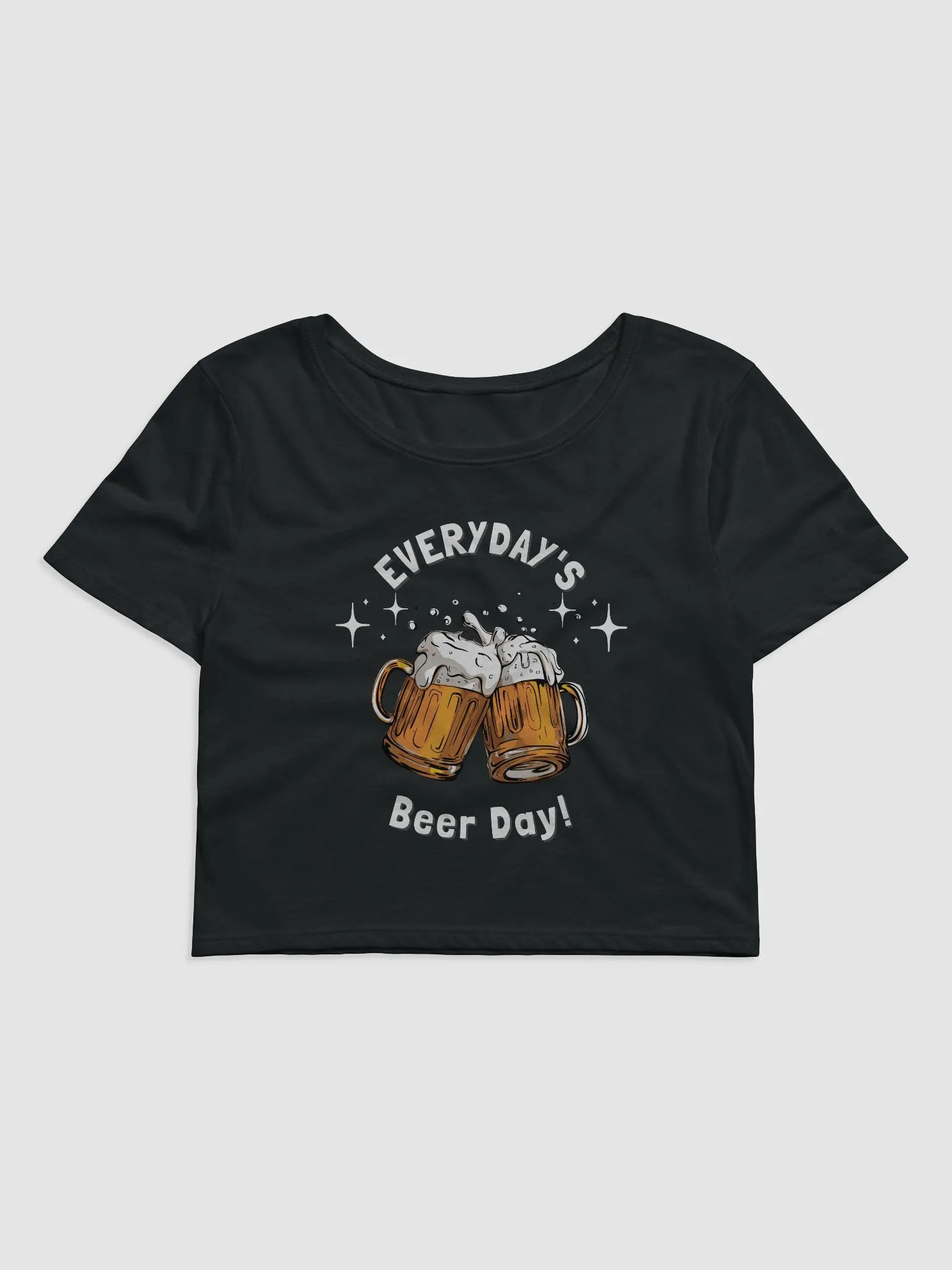 Beer Day Women's Crop Tee product image (2)