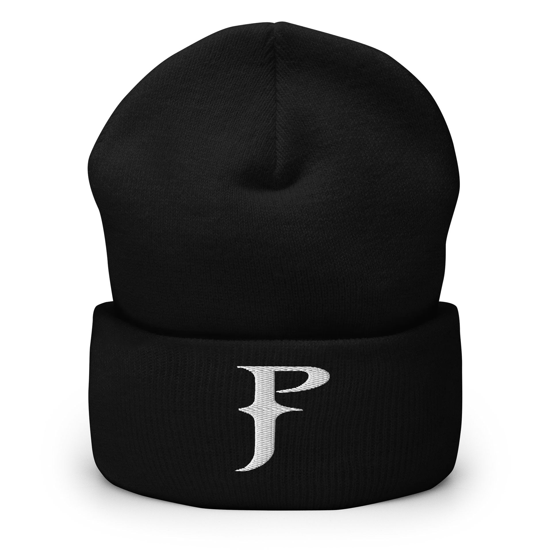 Pearl Jade Monochrome Cuffed Beanie