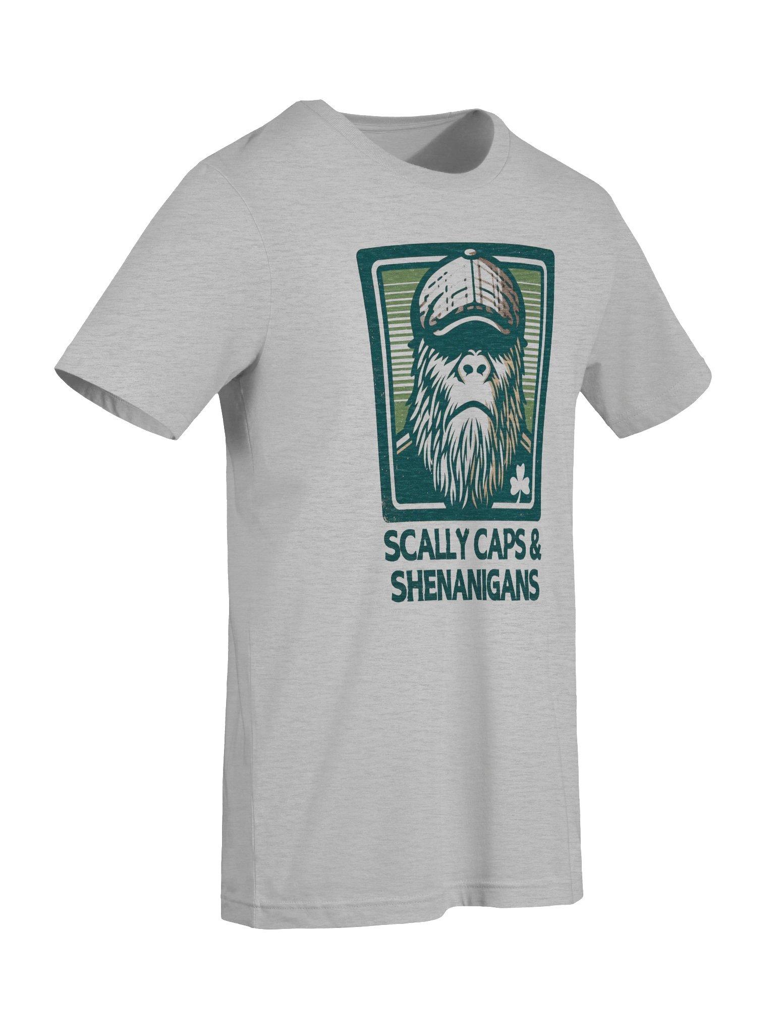Scally Caps & Shenanigans T-Shirt – Luck of the Sasquatch Remix product image (9)